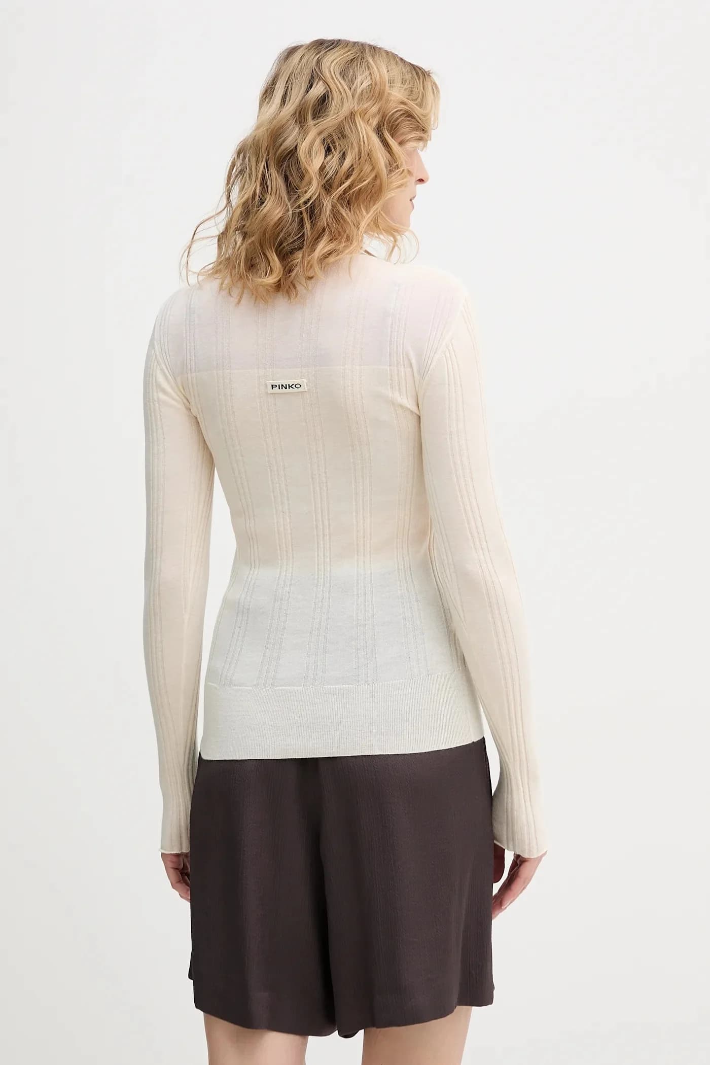 Свитер из смесовой шерсти - фото 3