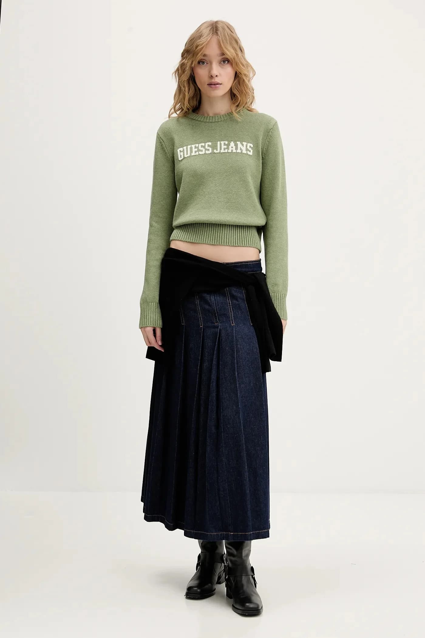 Хлопковый свитер - фото 2