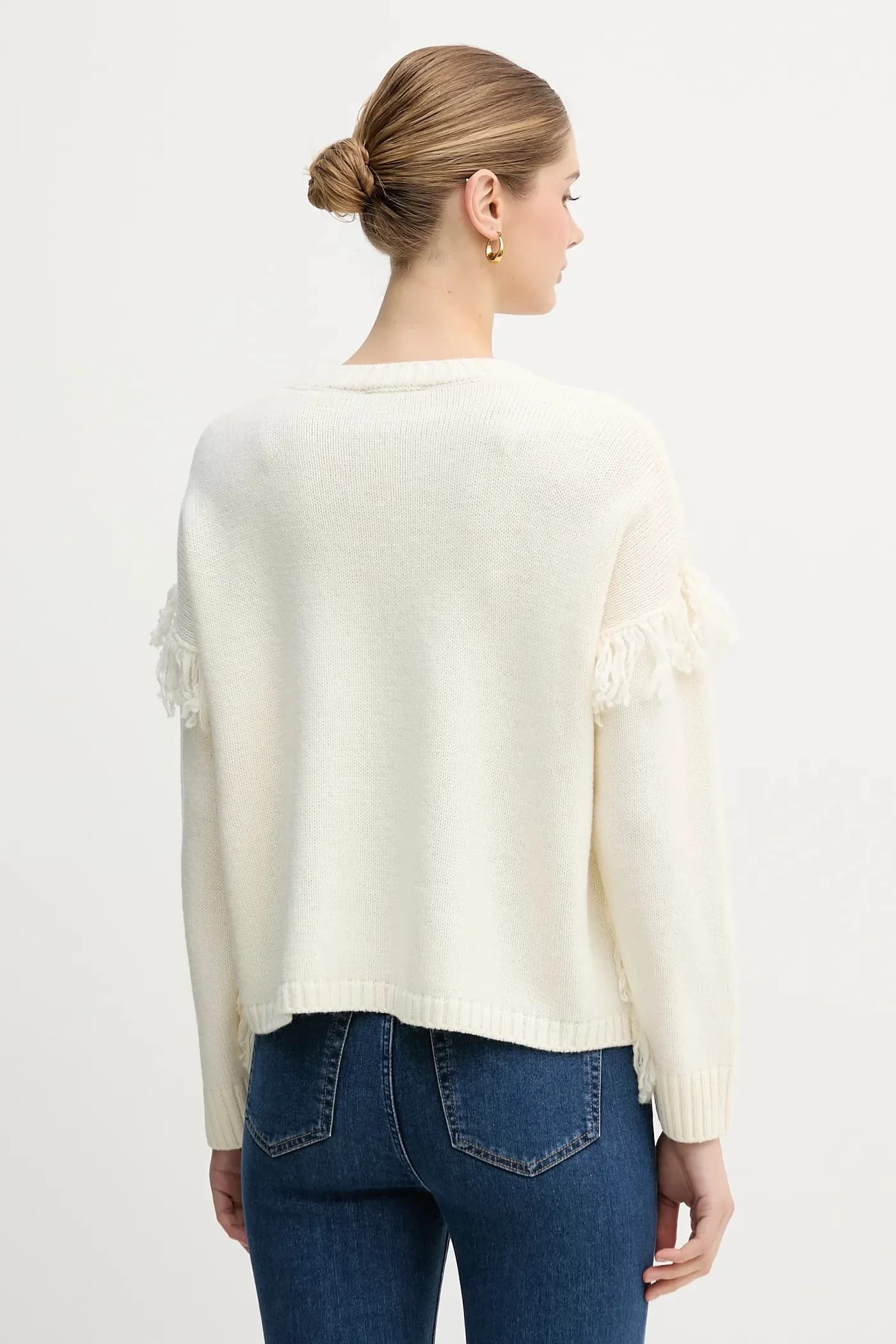 Свитер из смесовой шерсти - фото 3