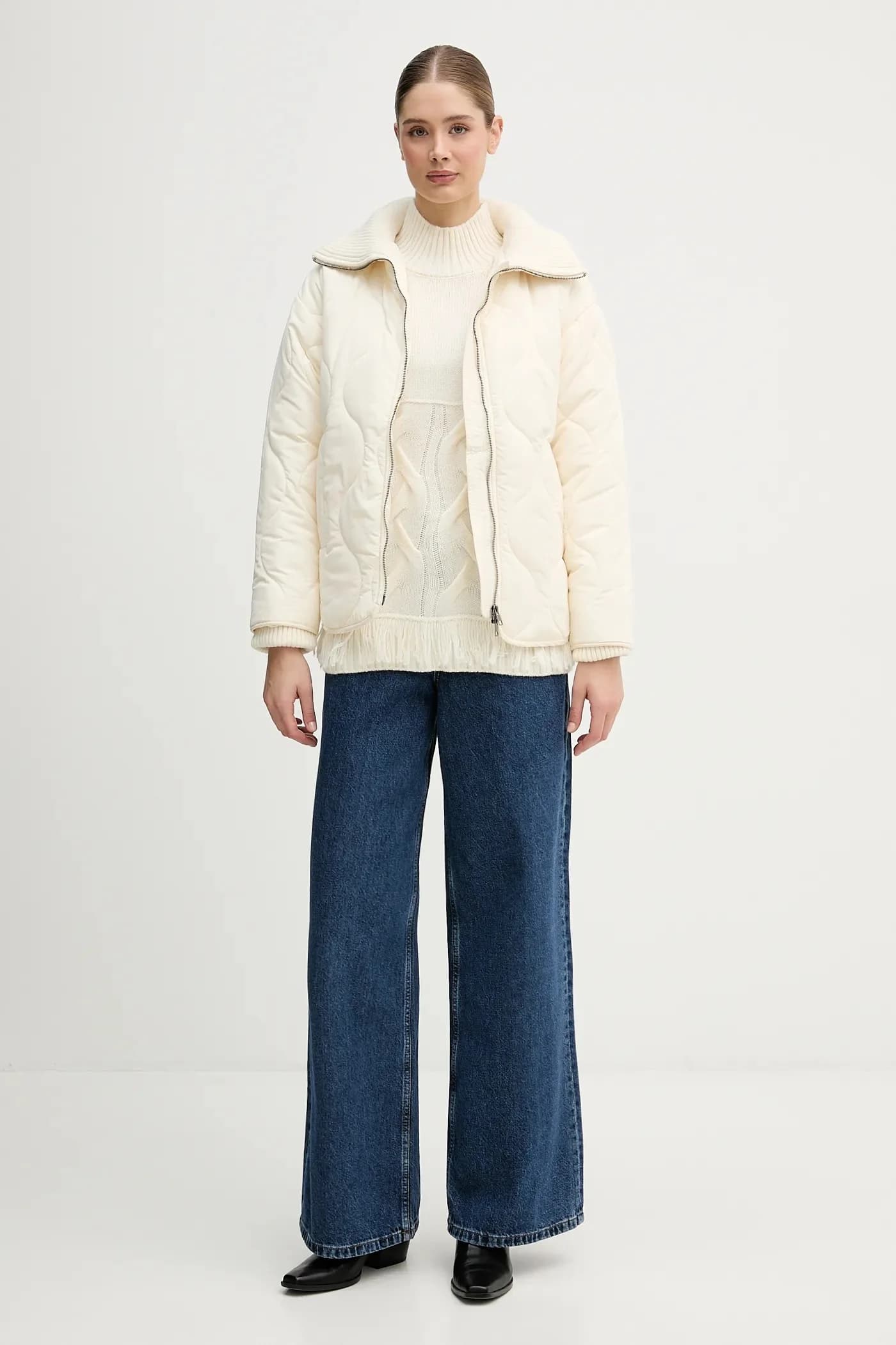 Свитер из смесовой шерсти - фото 2