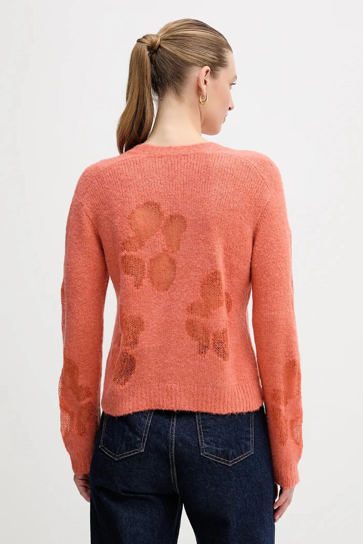 Свитер из смесовой шерсти - фото 3