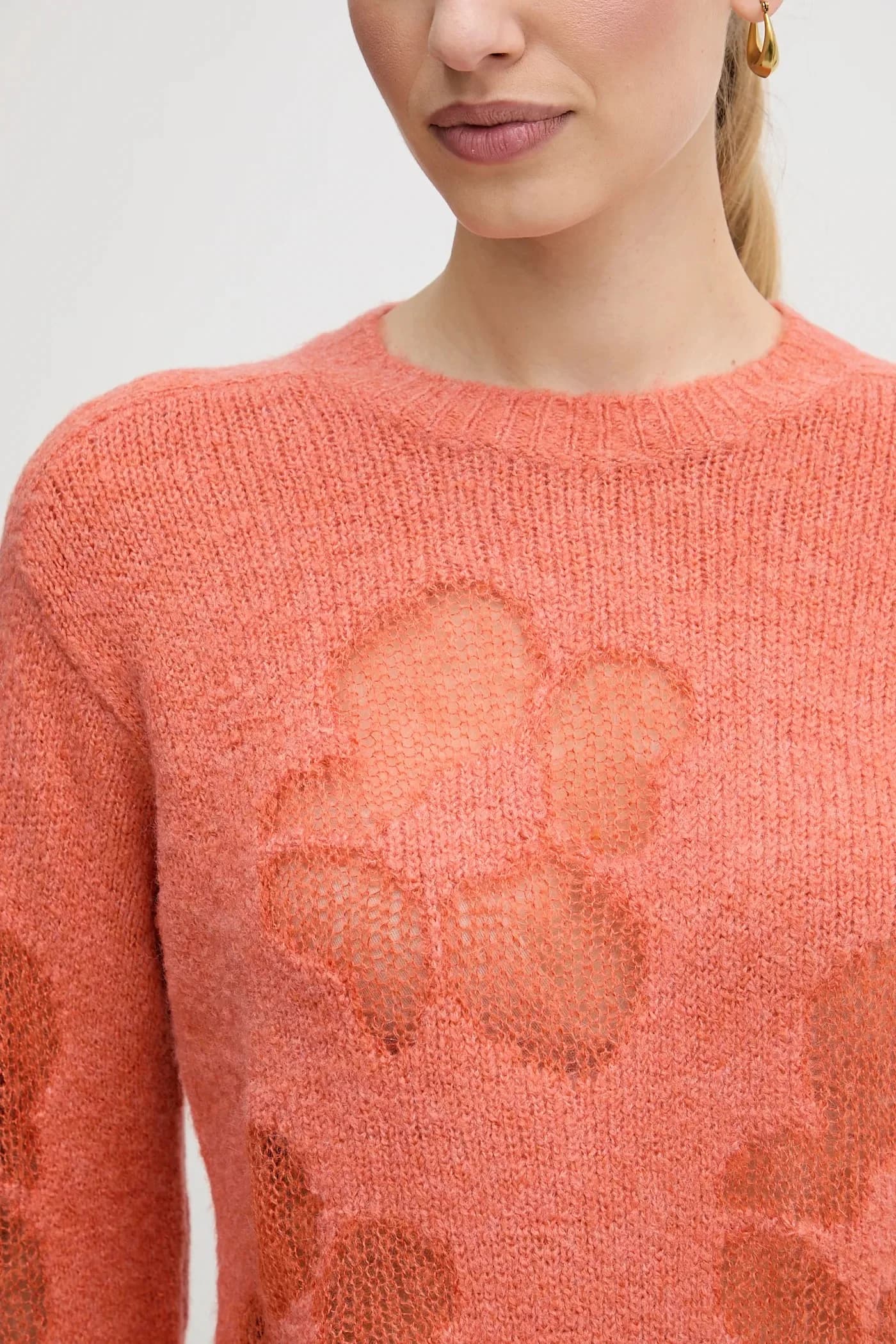 Свитер из смесовой шерсти - фото 5