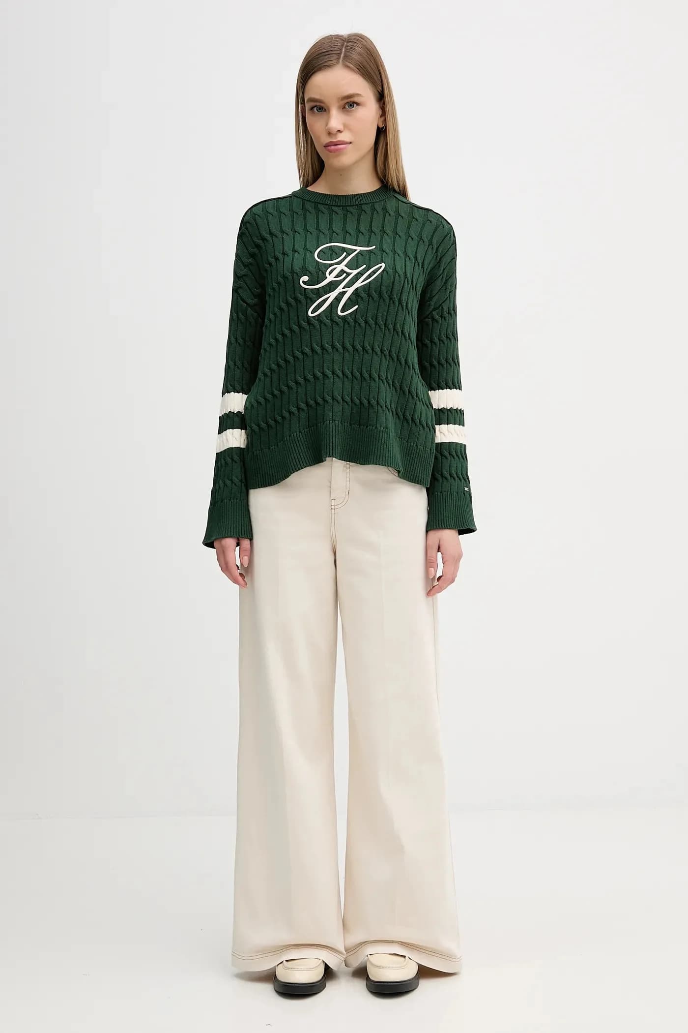 Хлопковый свитер - фото 2