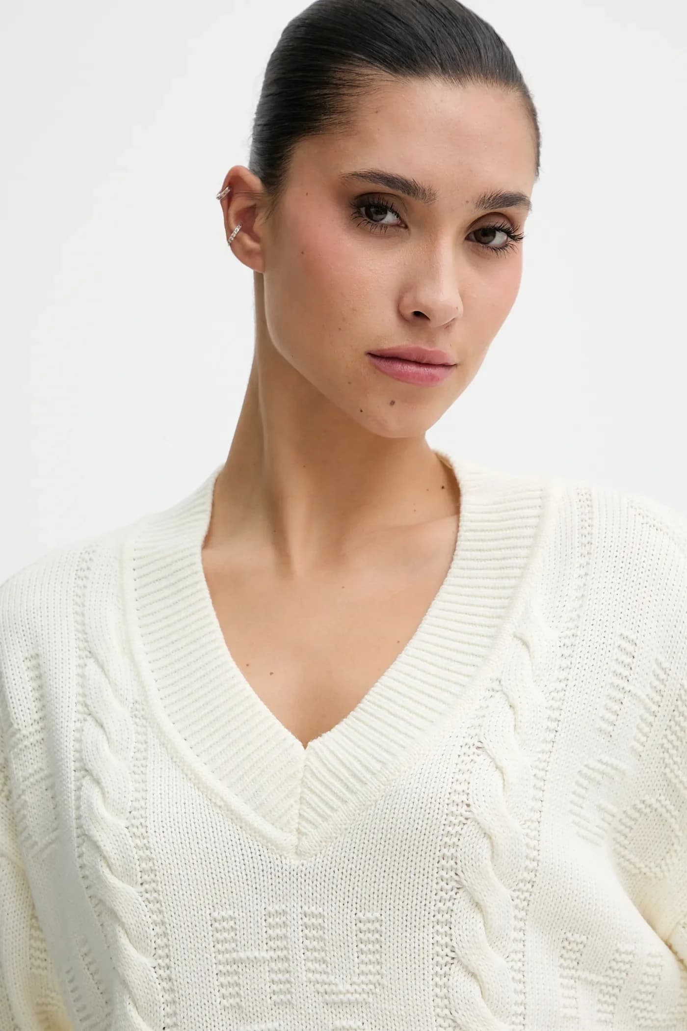 Свитер из шерсти сипрес - фото 4