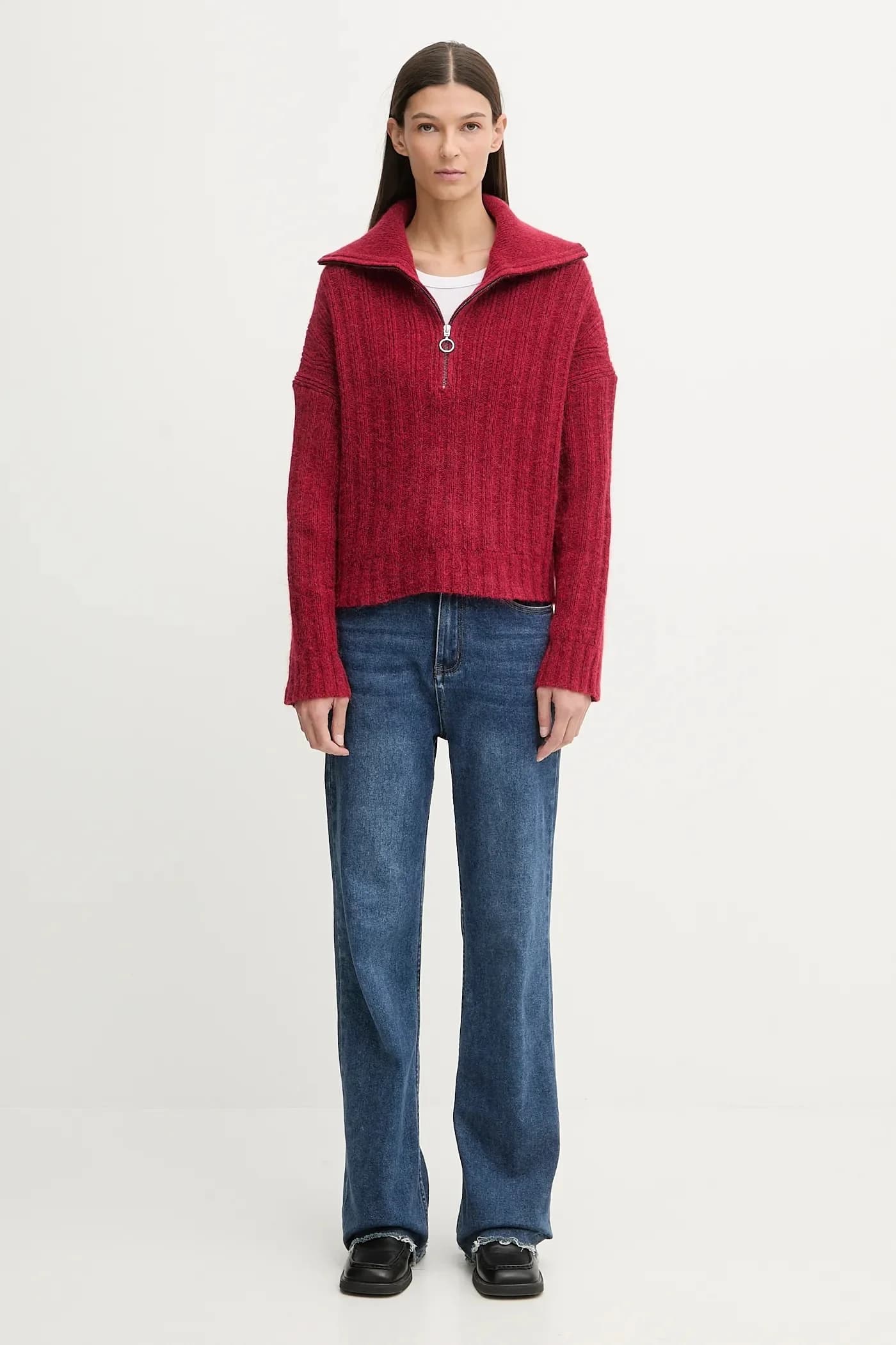 Свитер из смесовой шерсти - фото 2