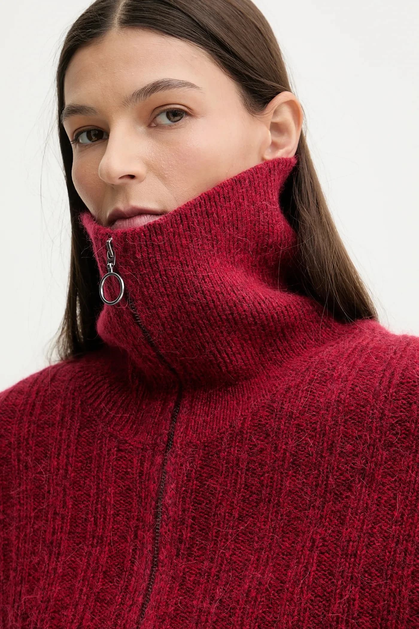 Свитер из смесовой шерсти - фото 5