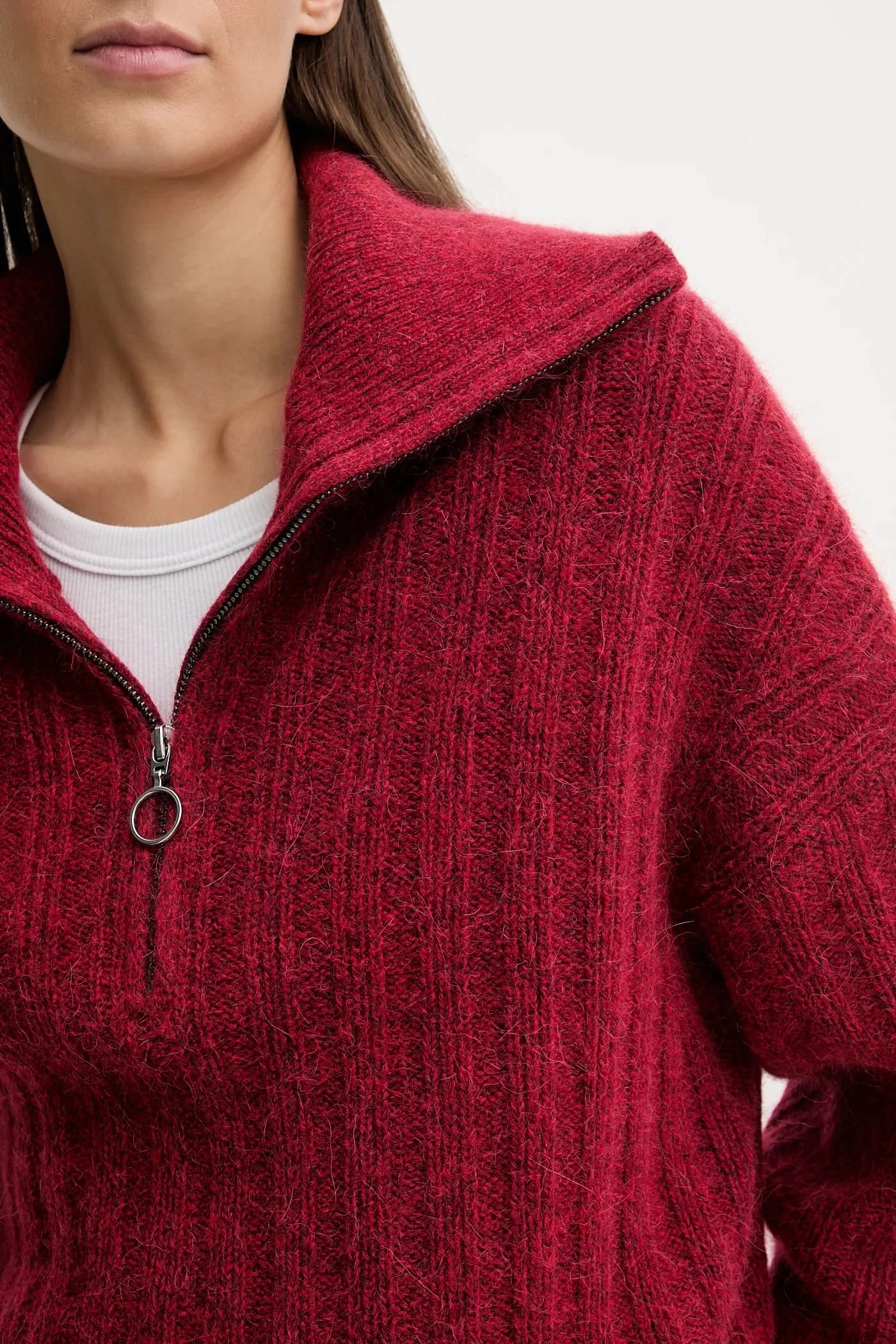 Свитер из смесовой шерсти - фото 6