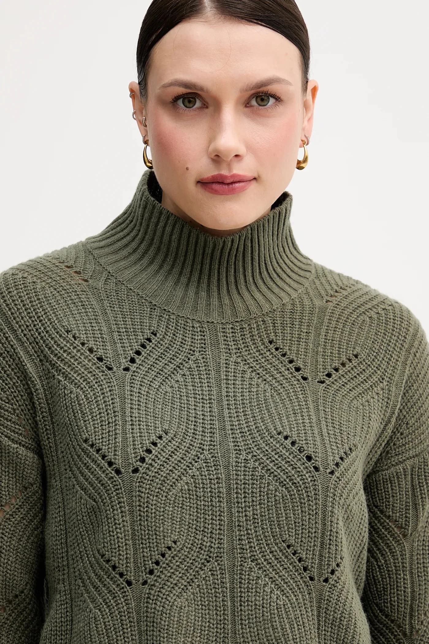 Свитер из смесовой шерсти - фото 4