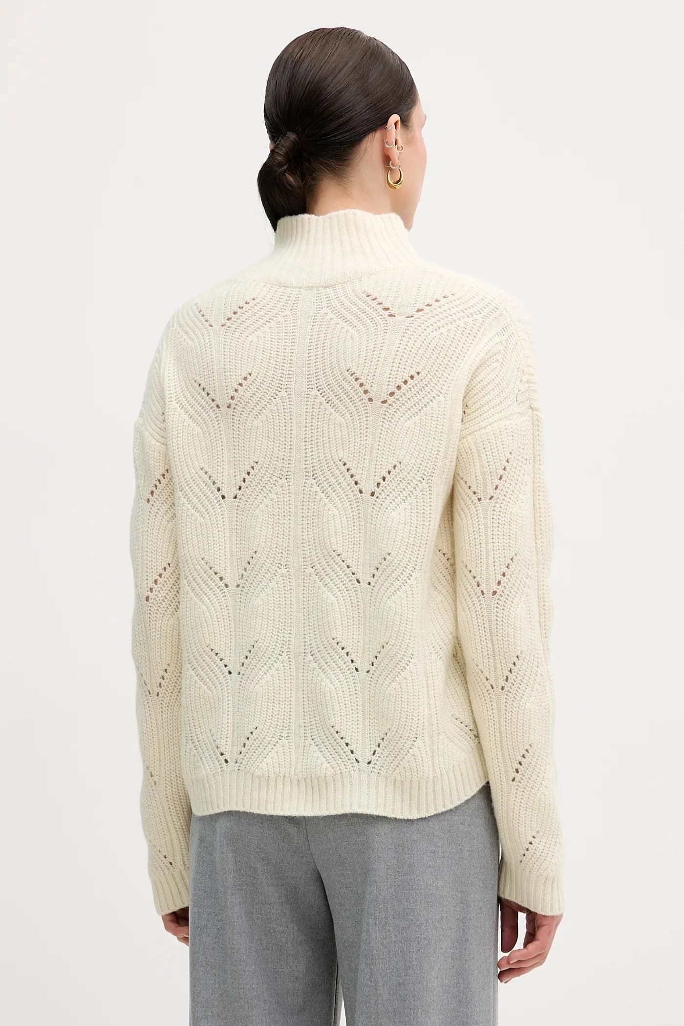 Свитер из смесовой шерсти - фото 3