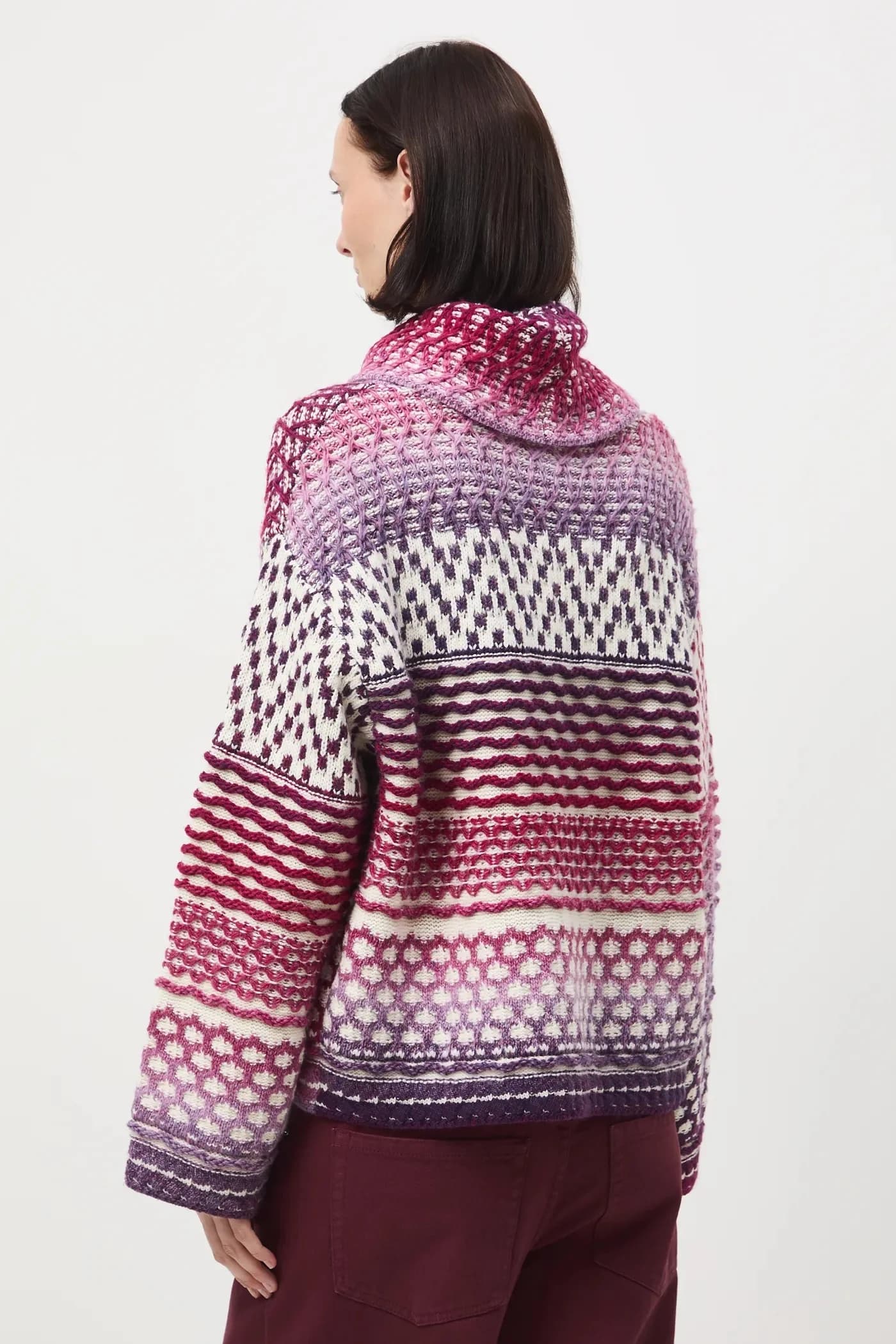 Свитер из смесовой шерсти - фото 3