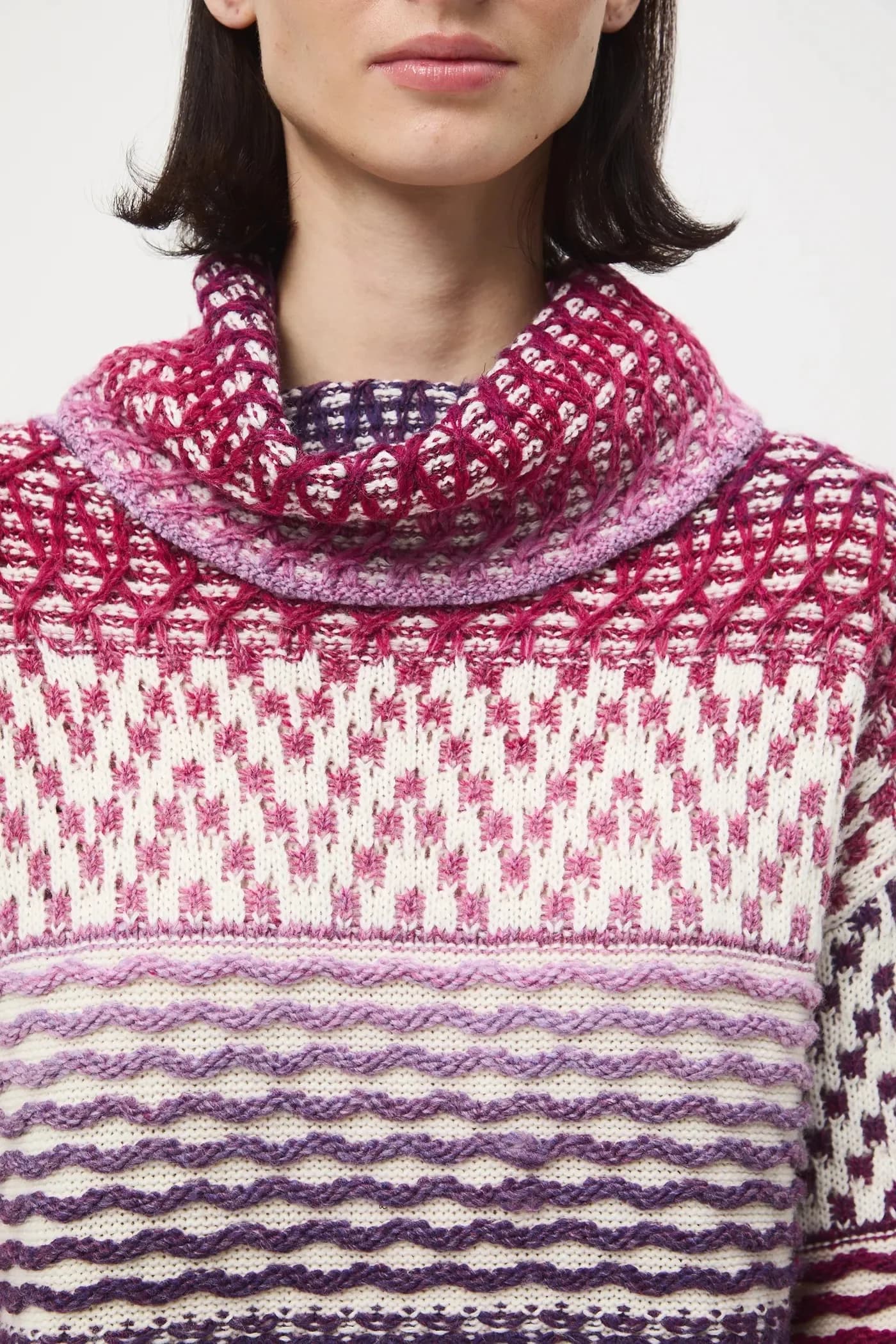 Свитер из смесовой шерсти - фото 5