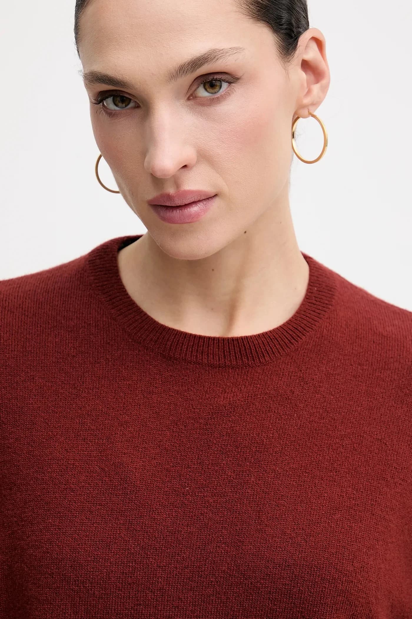 Свитер из смесовой шерсти - фото 4