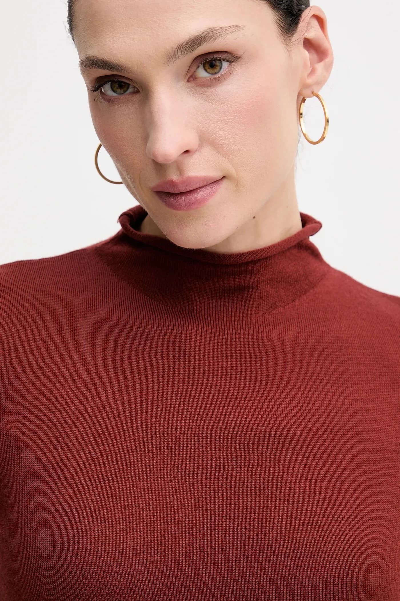 Свитер из смесовой шерсти - фото 4