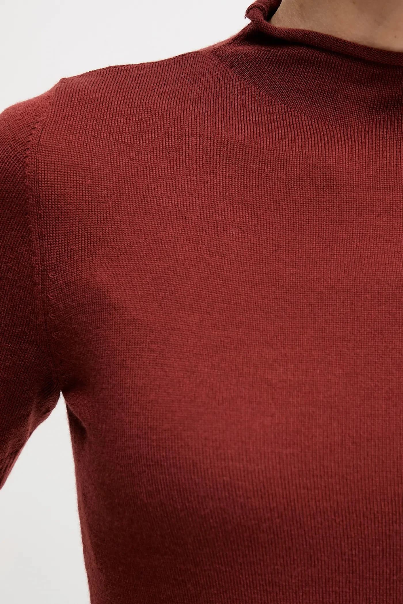 Свитер из смесовой шерсти - фото 5