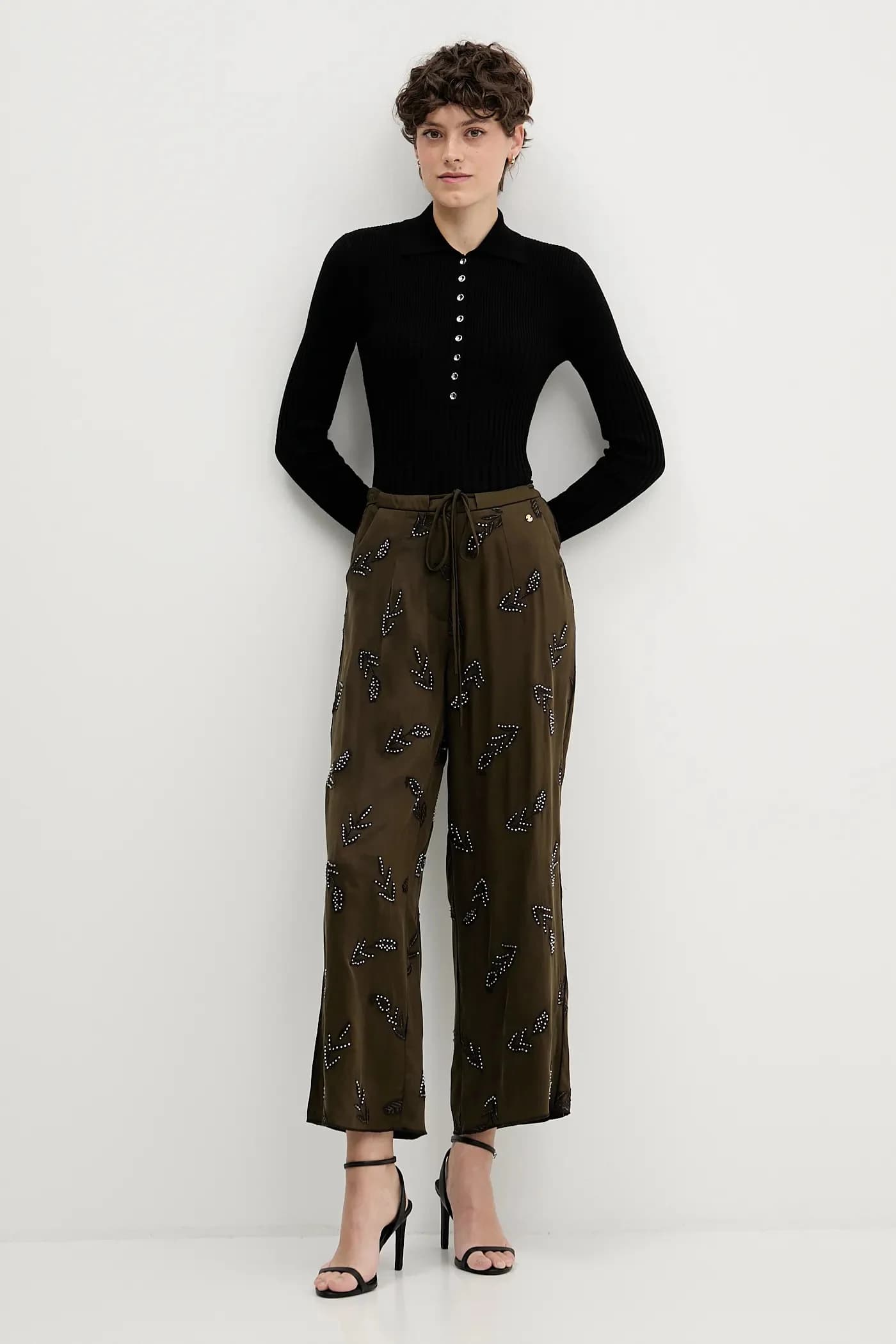 Свитер из смесовой шерсти - фото 2