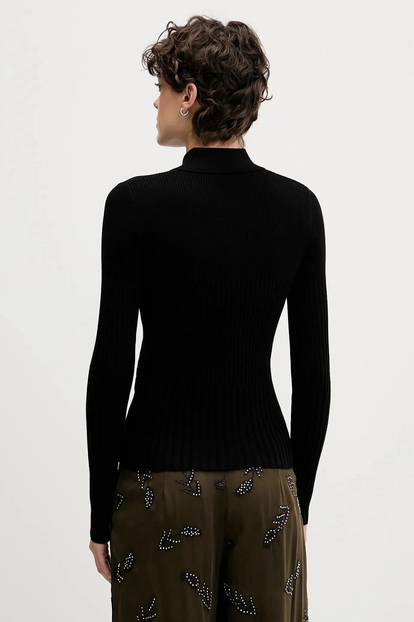 Свитер из смесовой шерсти - фото 3