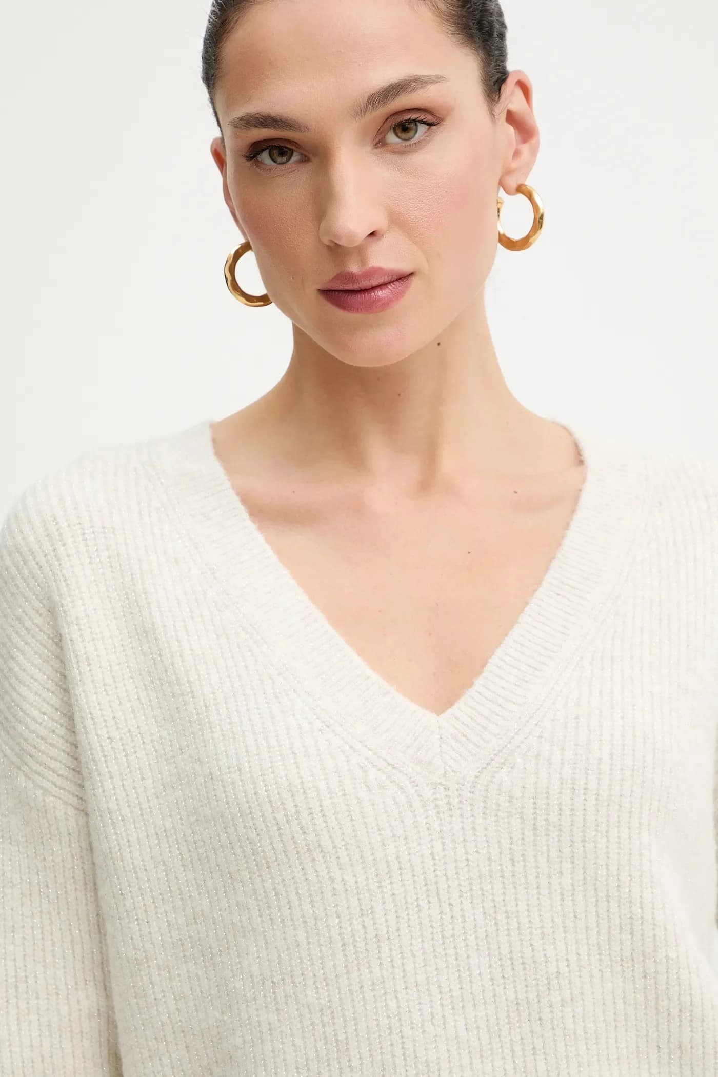 Свитер из смесовой шерсти - фото 4