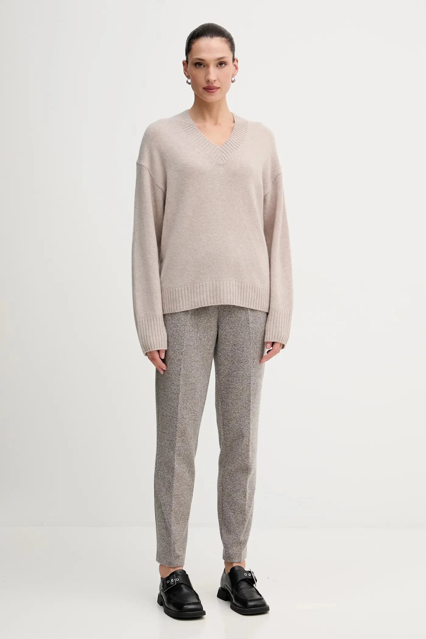 Свитер из смесовой шерсти - фото 2