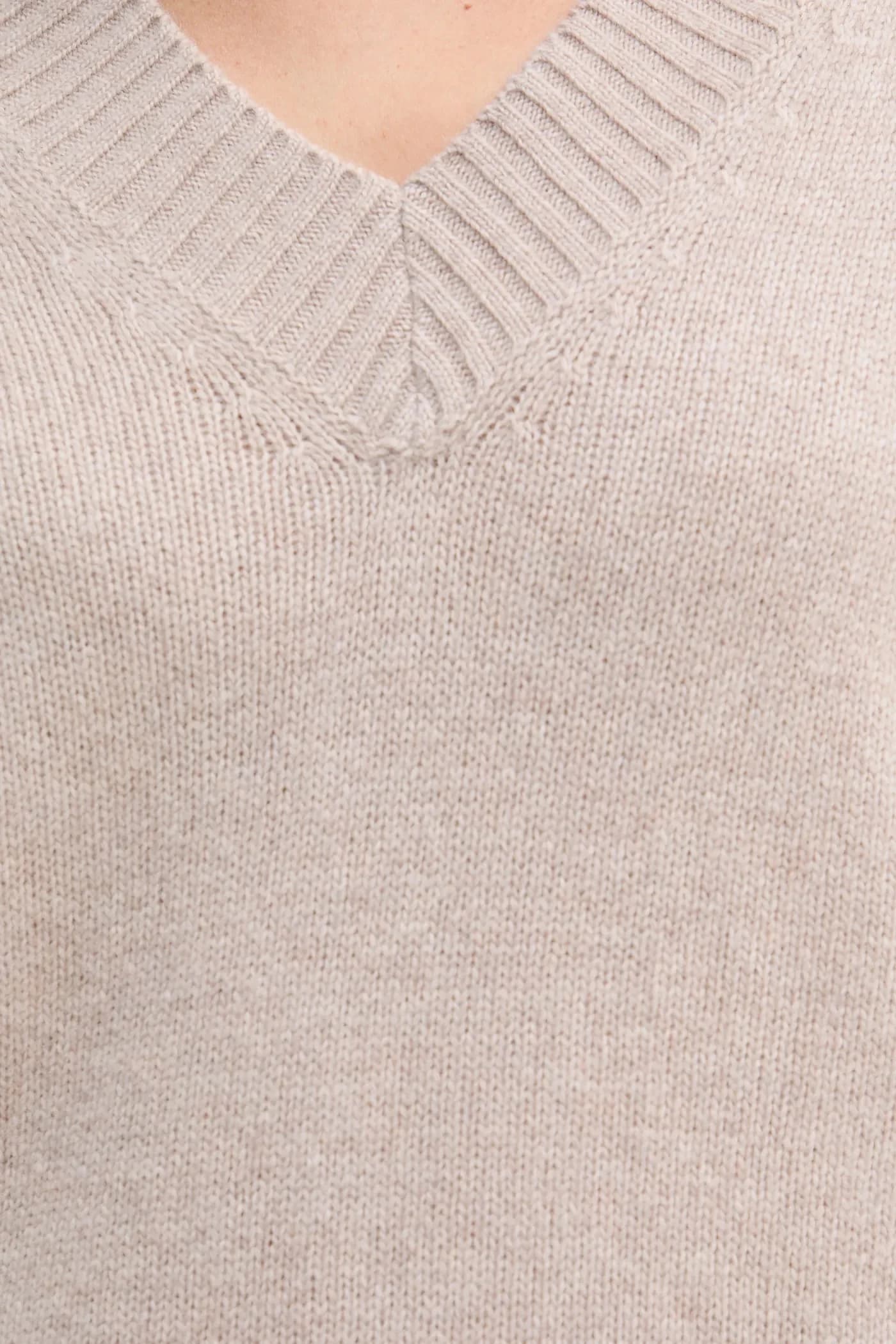 Свитер из смесовой шерсти - фото 5