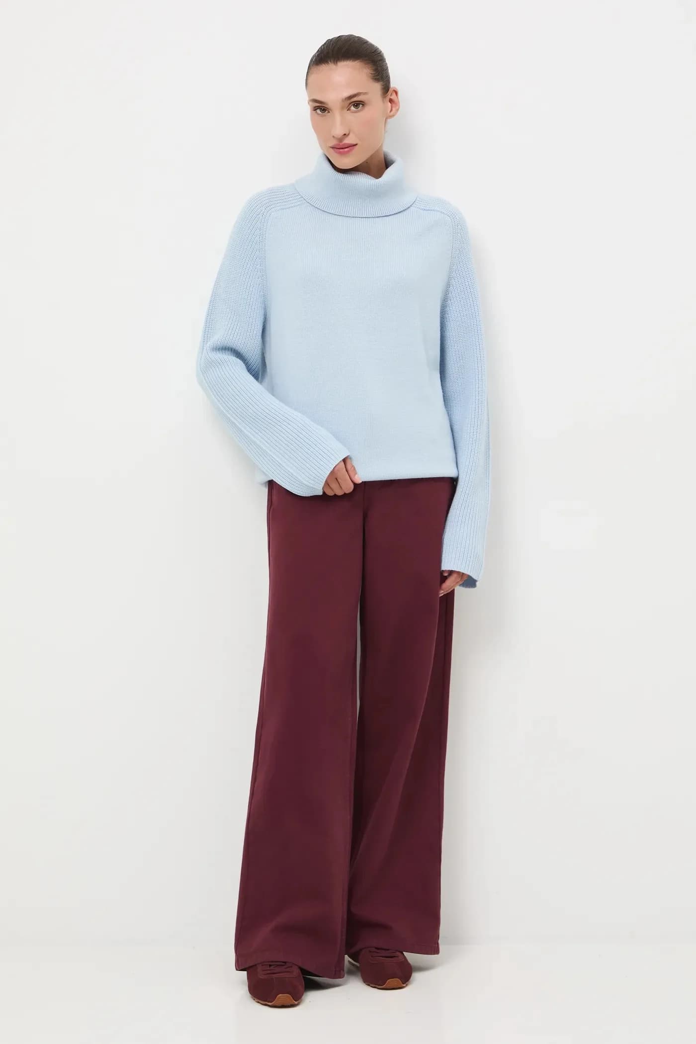 Свитер из мериносовой шерсти