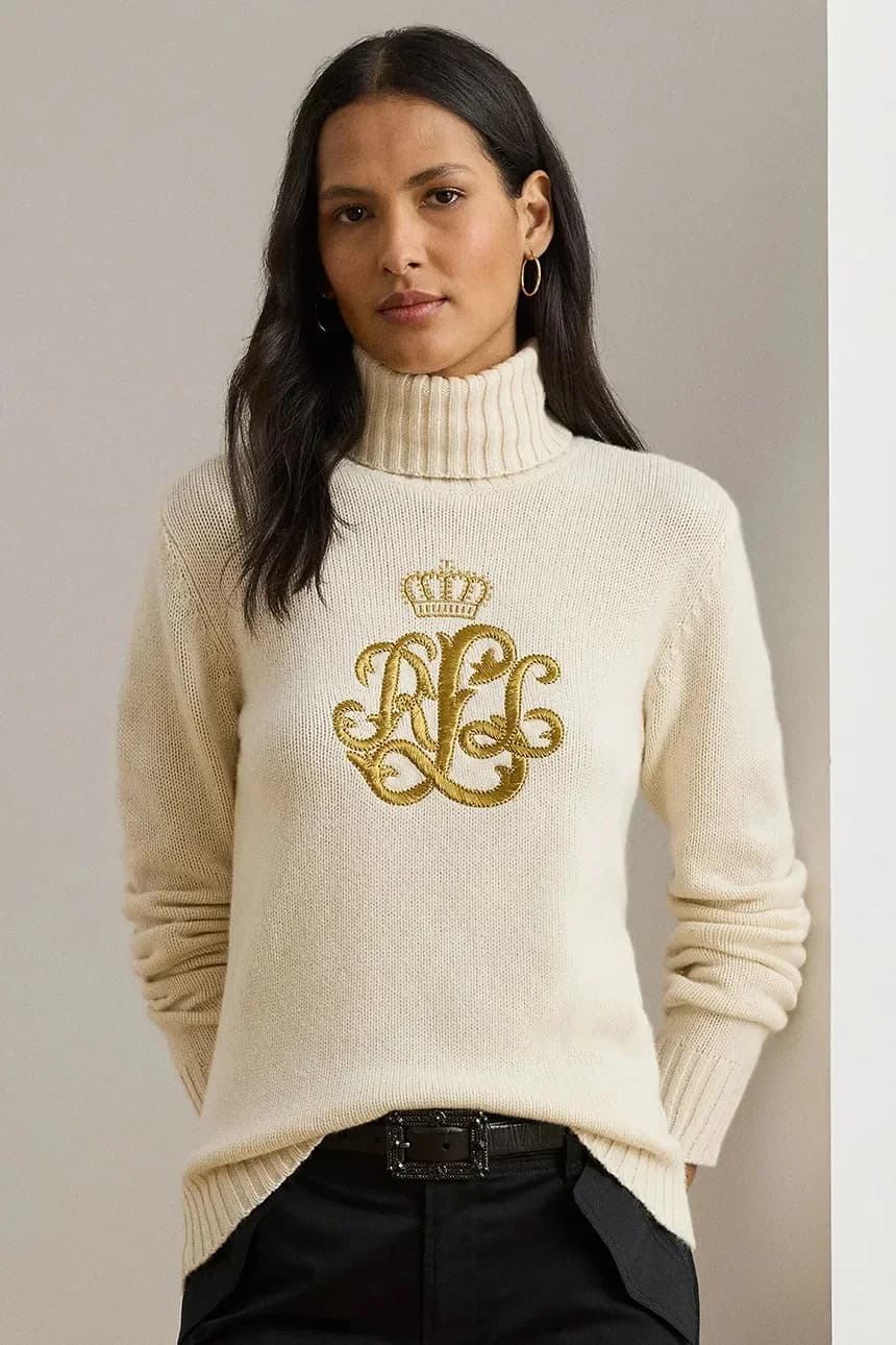 Свитер из смесовой шерсти