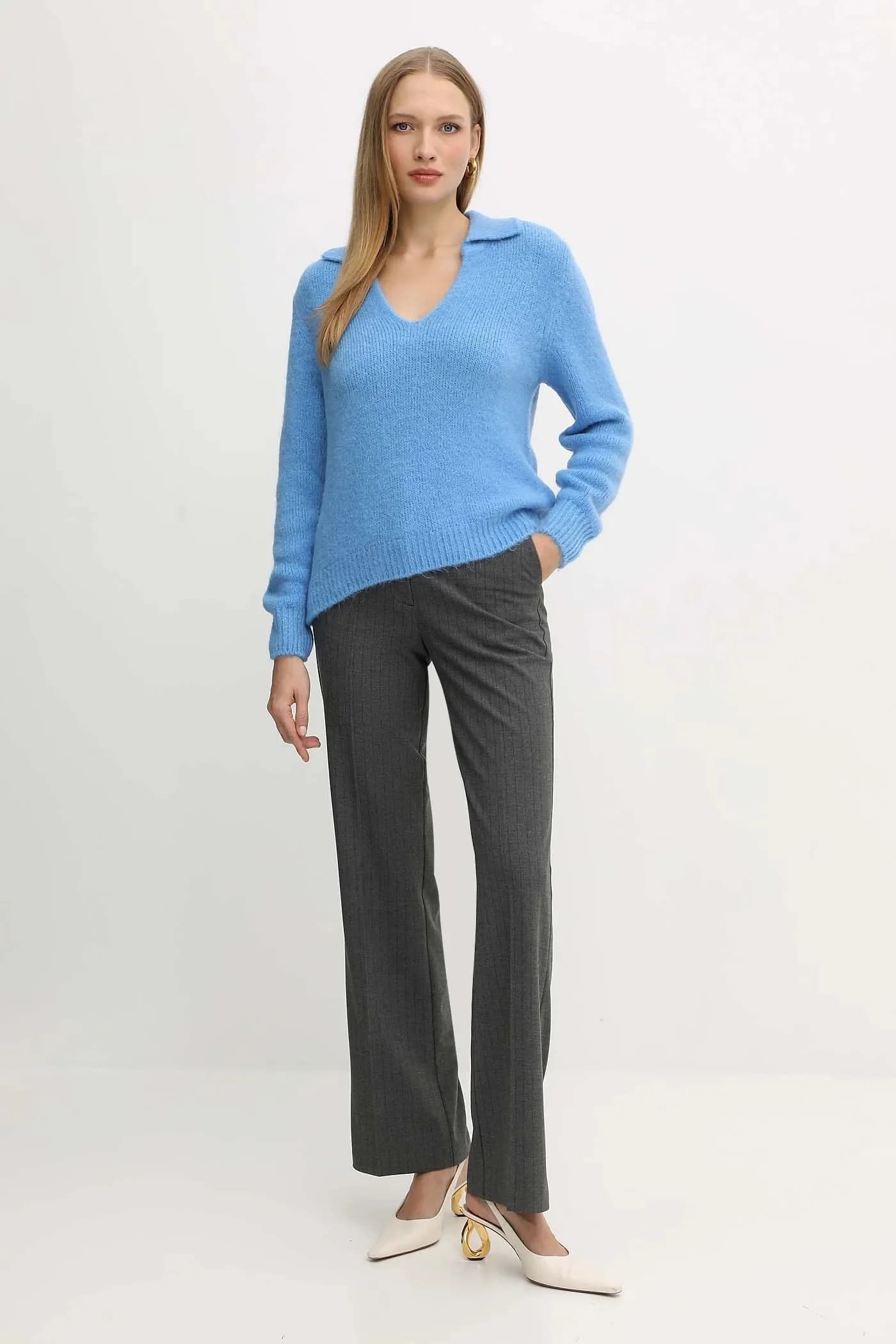 Свитер с оттенком альпаки - фото 2