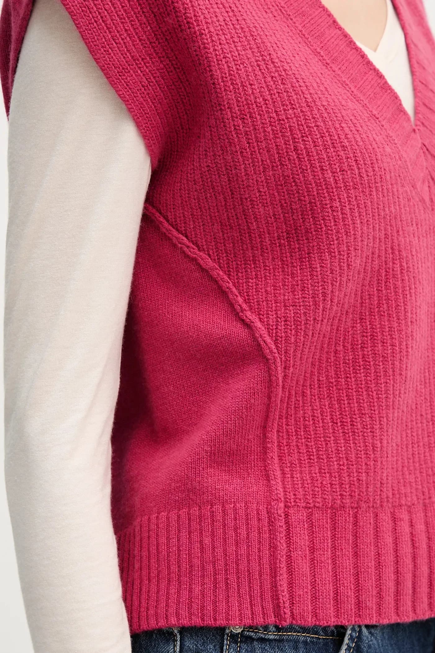 Жилет с добавлением шерсти - фото 4