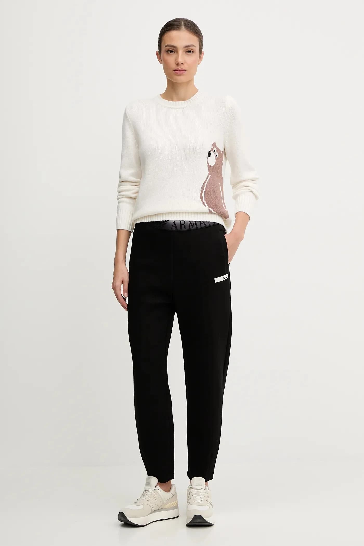 Свитер из смесовой шерсти - фото 2