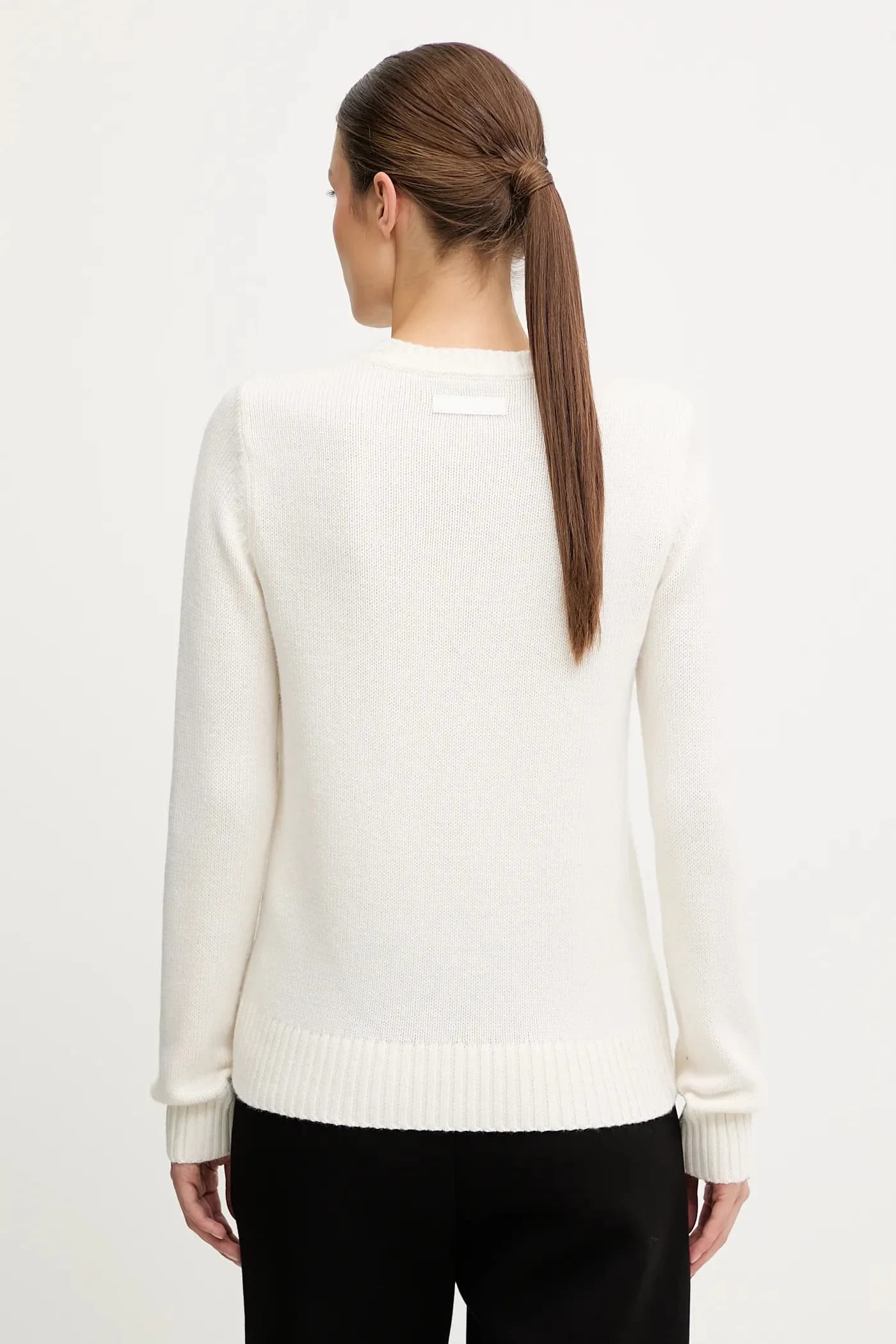 Свитер из смесовой шерсти - фото 3