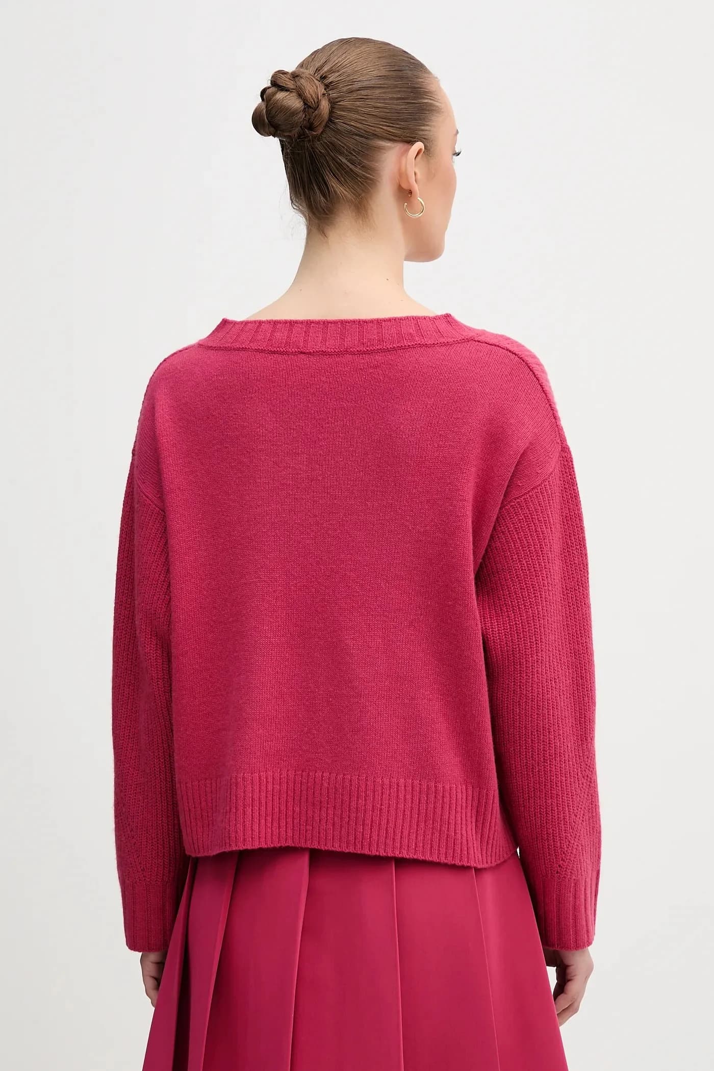 Свитер из смесовой шерсти - фото 3