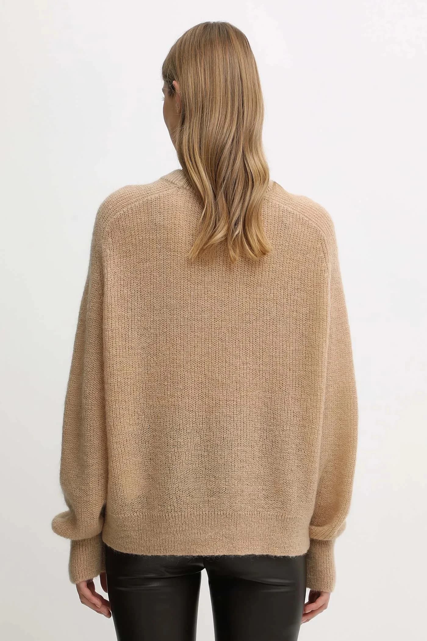 Свитер из смесовой шерсти - фото 3