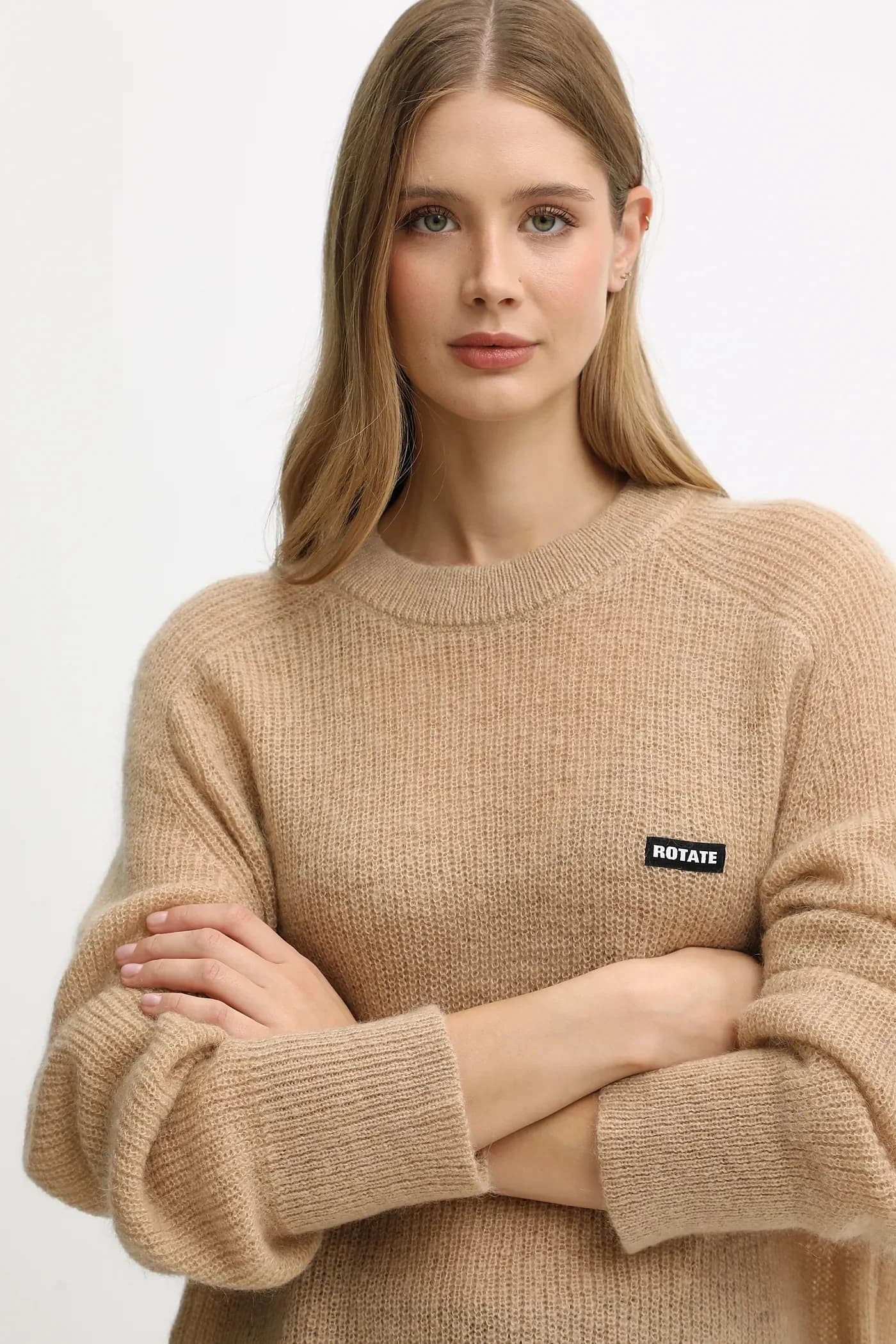 Свитер из смесовой шерсти - фото 4