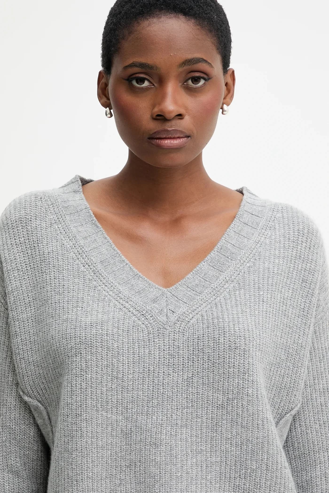 Свитер из смесовой шерсти - фото 4