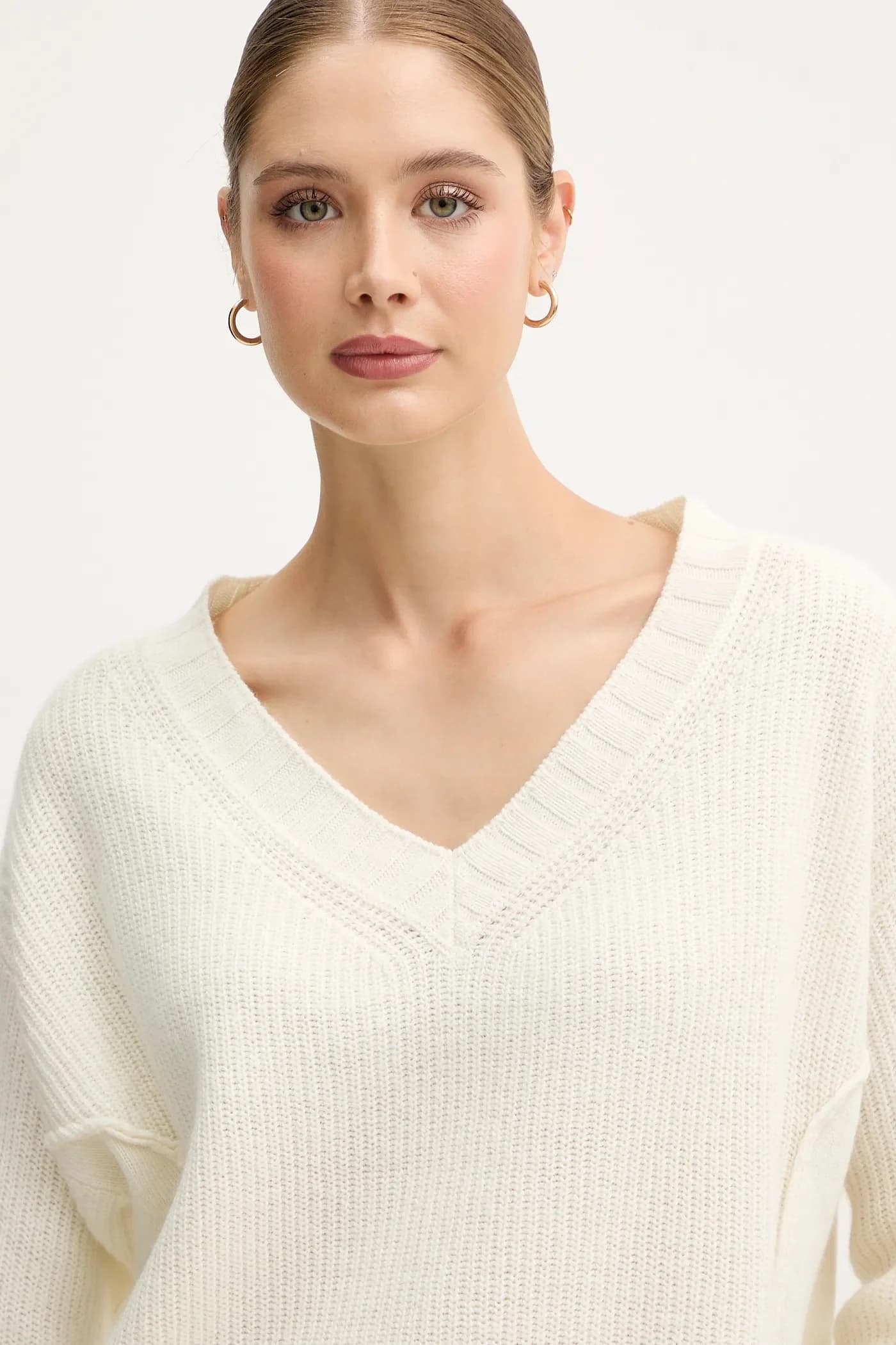 Свитер из смесовой шерсти - фото 4