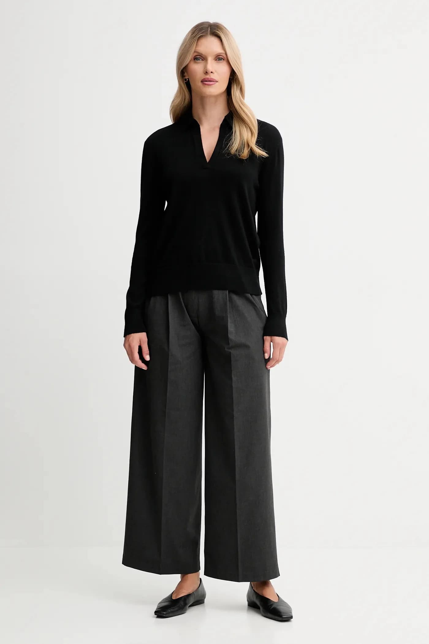 Свитер из смесовой шерсти - фото 2