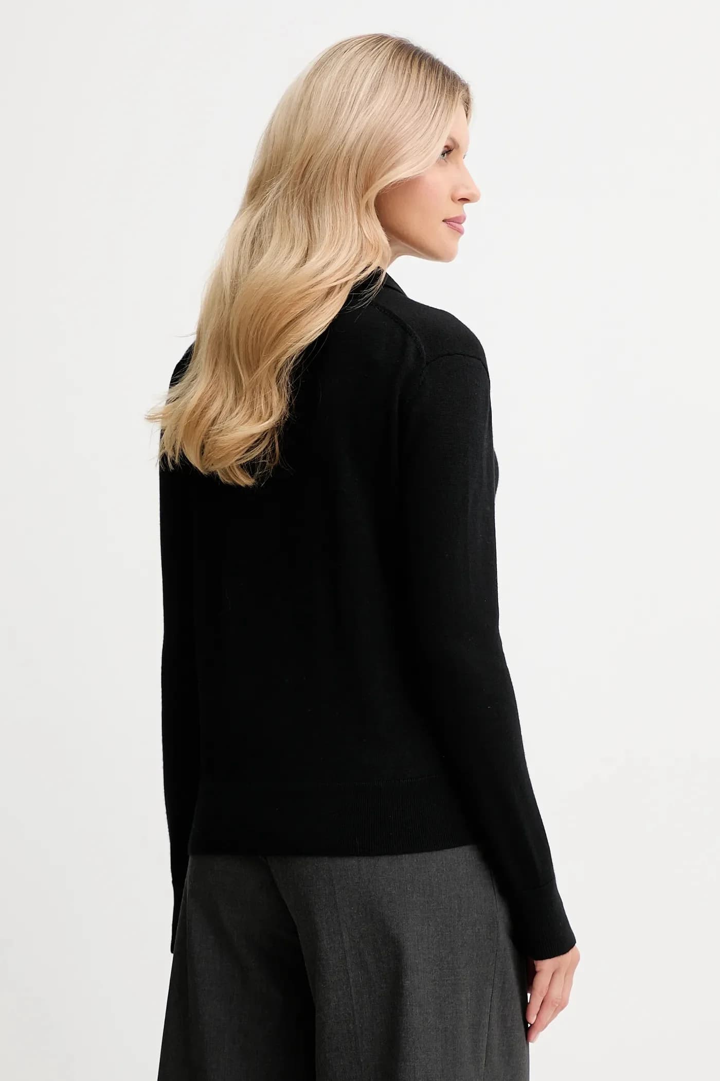 Свитер из смесовой шерсти - фото 3