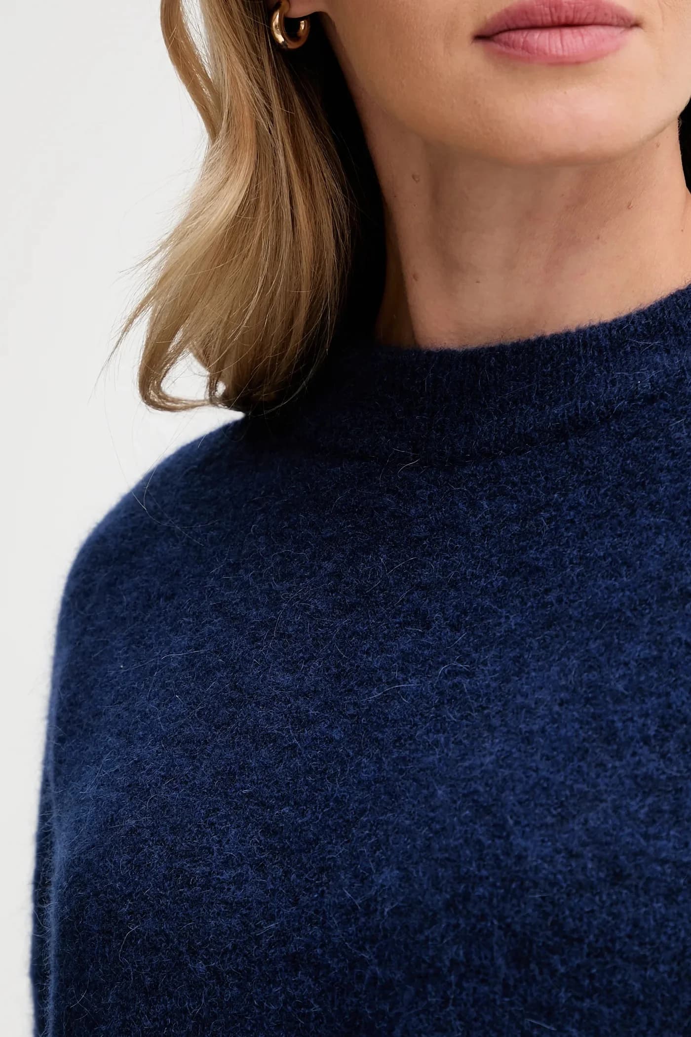 Свитер из шерсти альпаки - фото 5