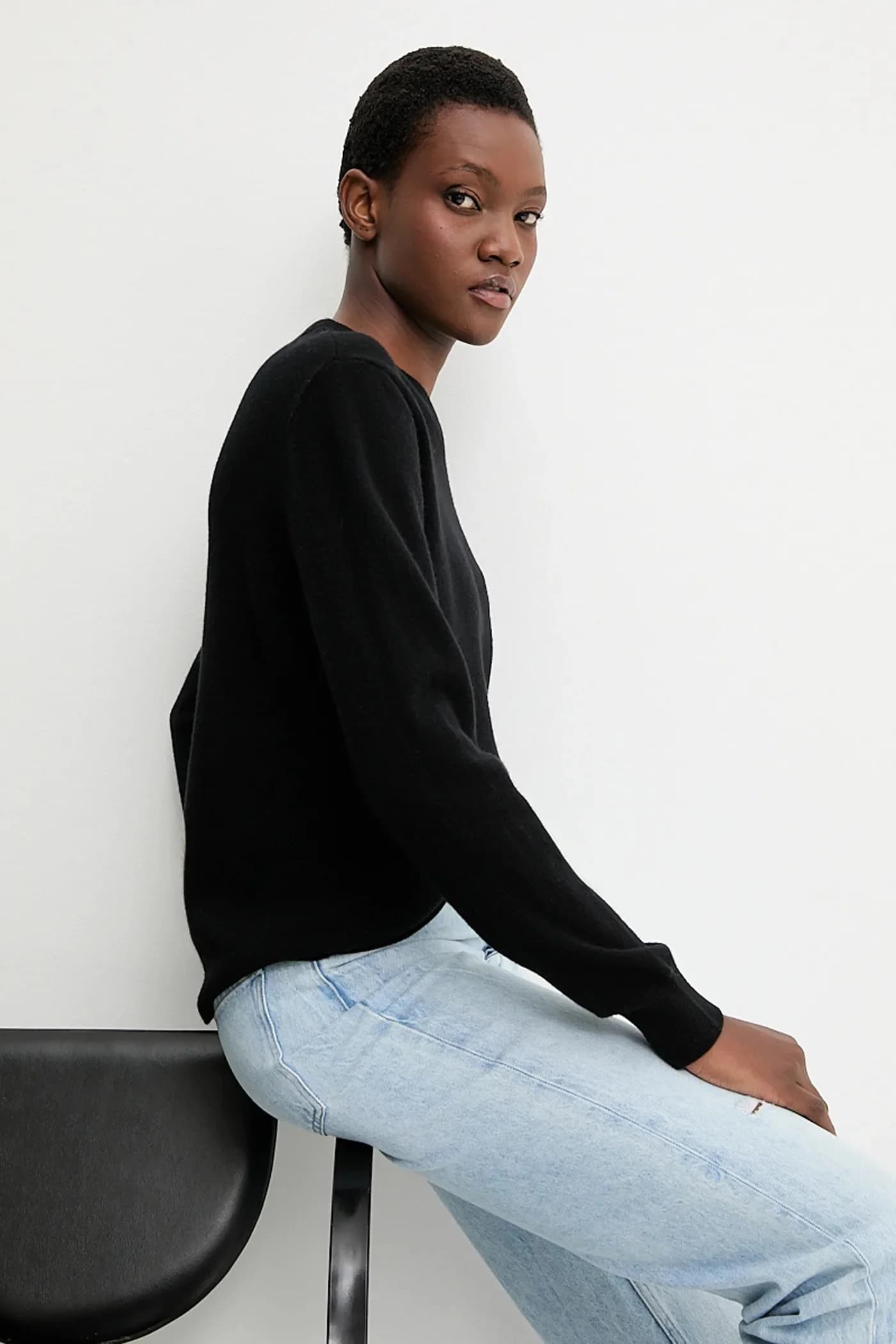 Свитер из мериносовой шерсти - фото 4