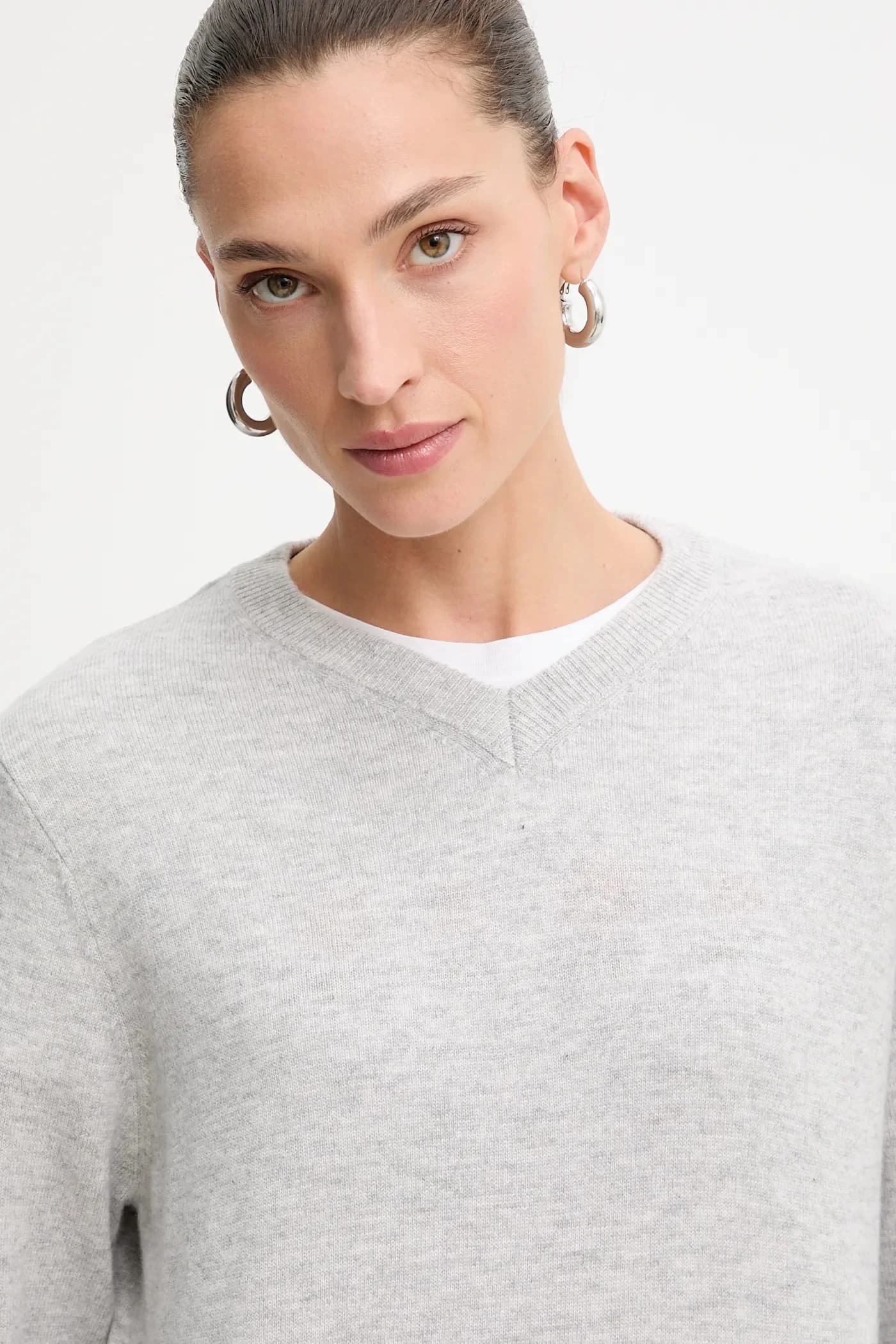 Свитер из мериносовой шерсти - фото 4