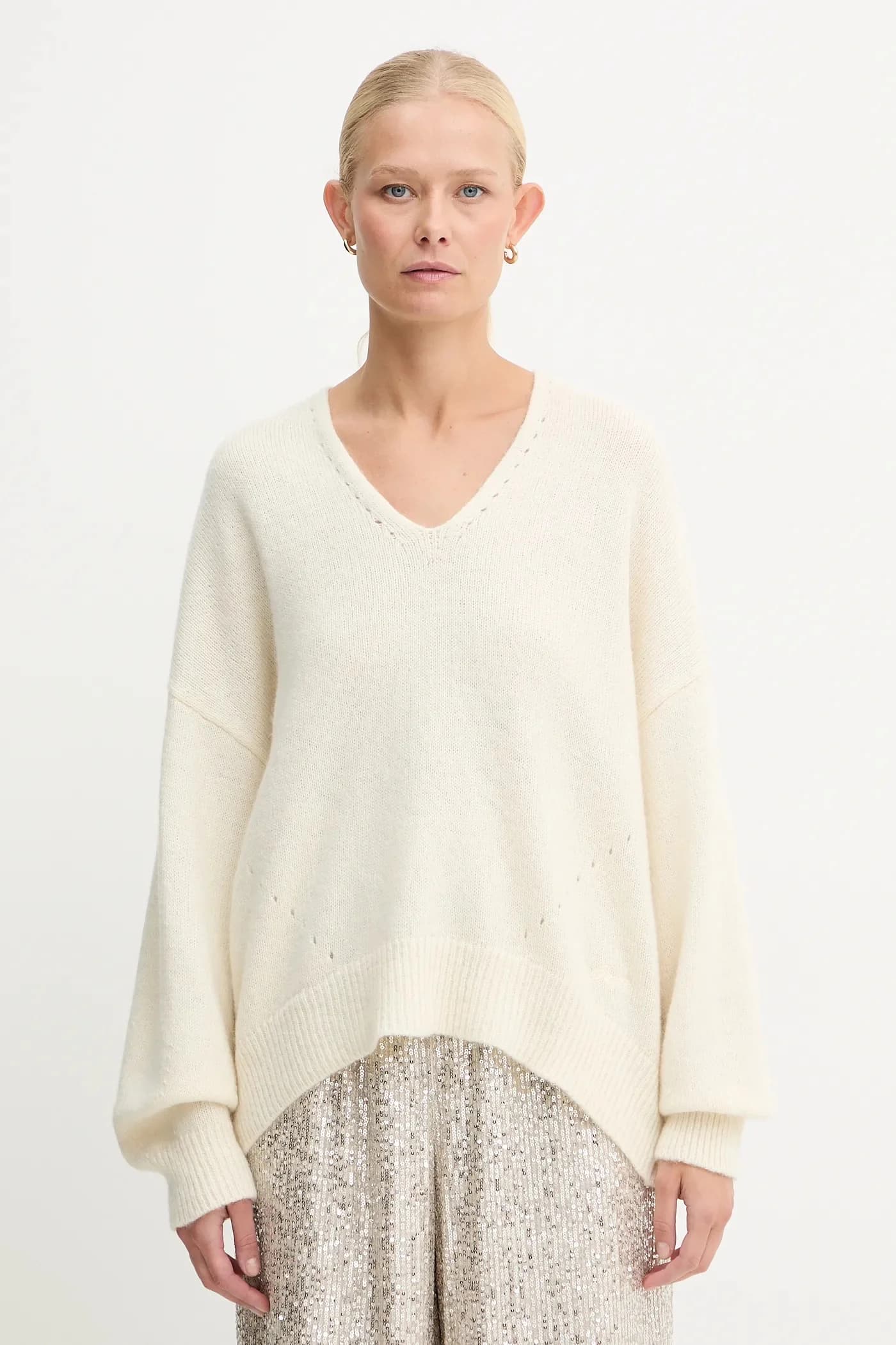 Шерстяной свитер Fondyssa C