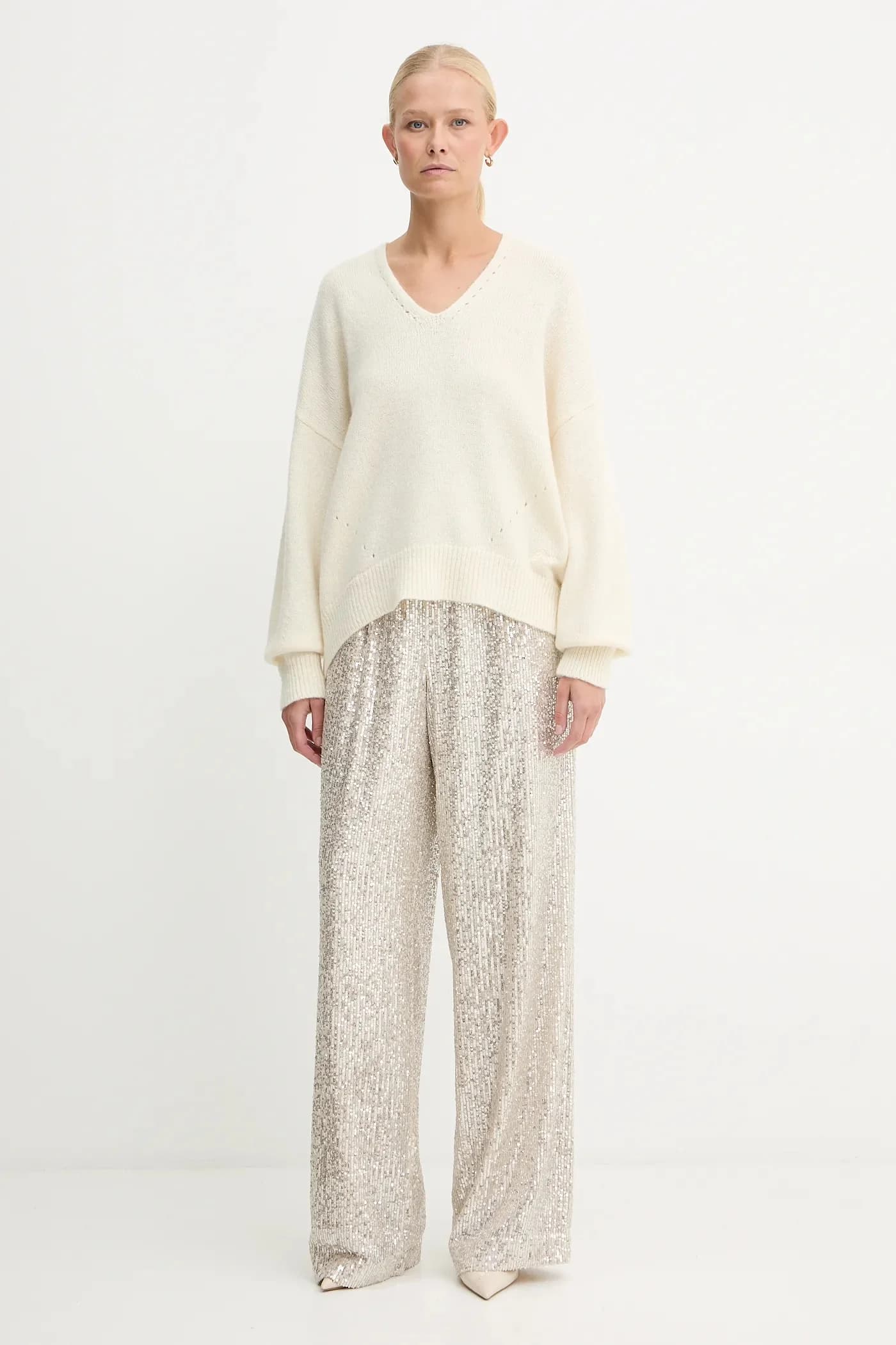 Шерстяной свитер Fondyssa C - фото 2