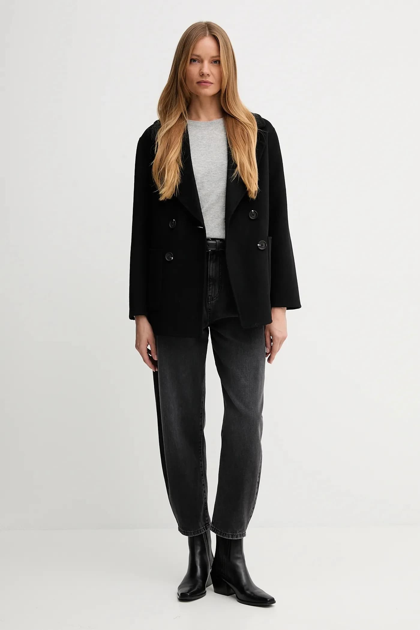 Свитер из смесовой шерсти - фото 2