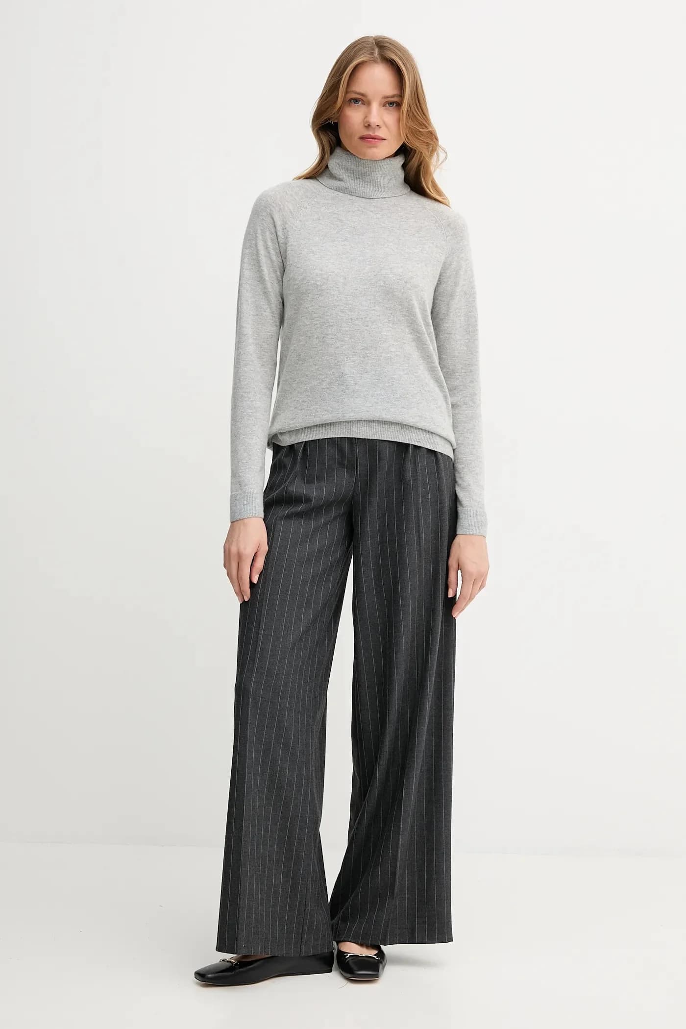 Свитер из смесовой шерсти - фото 2