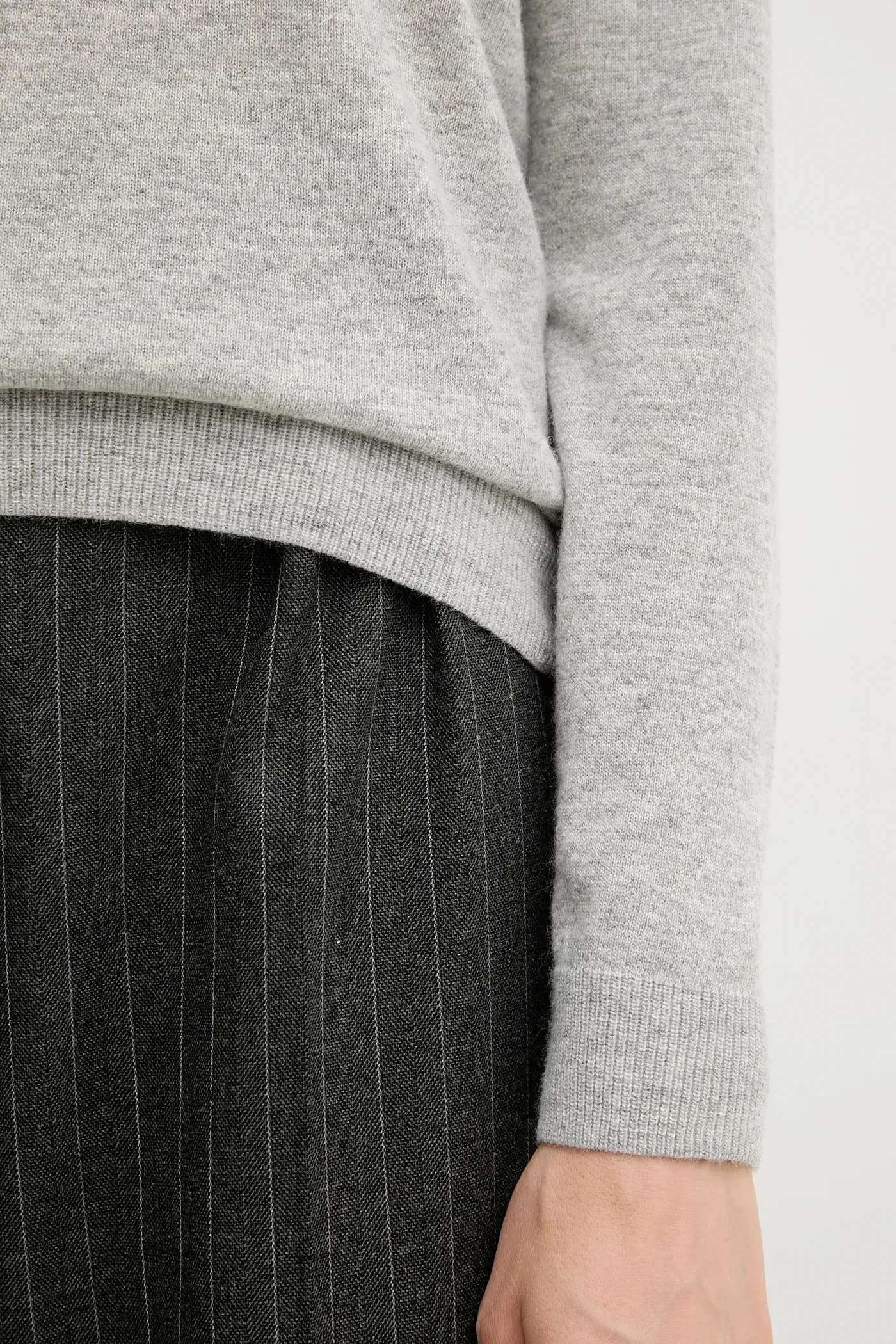 Свитер из смесовой шерсти - фото 5