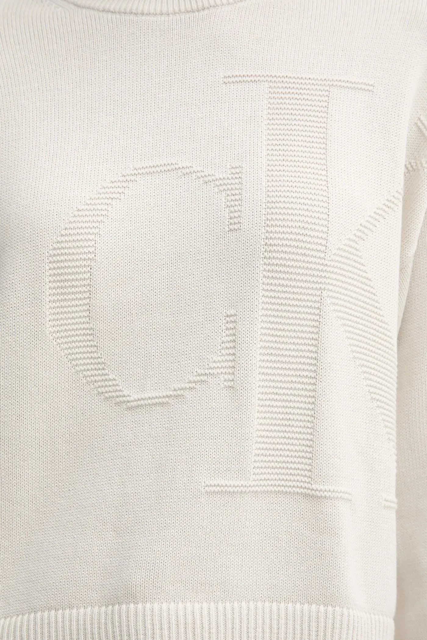 Хлопковый свитер - фото 5