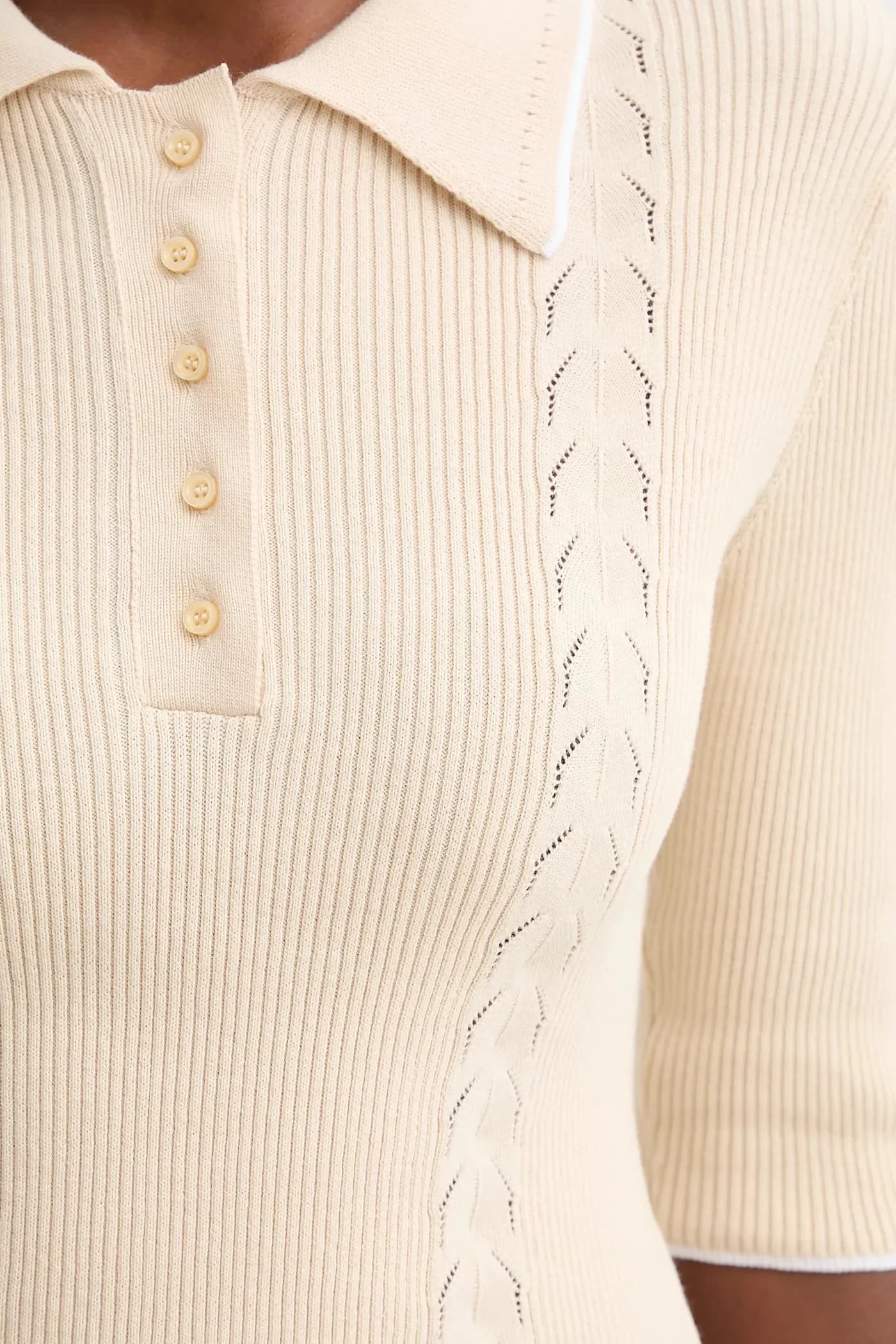 Хлопковый свитер - фото 5