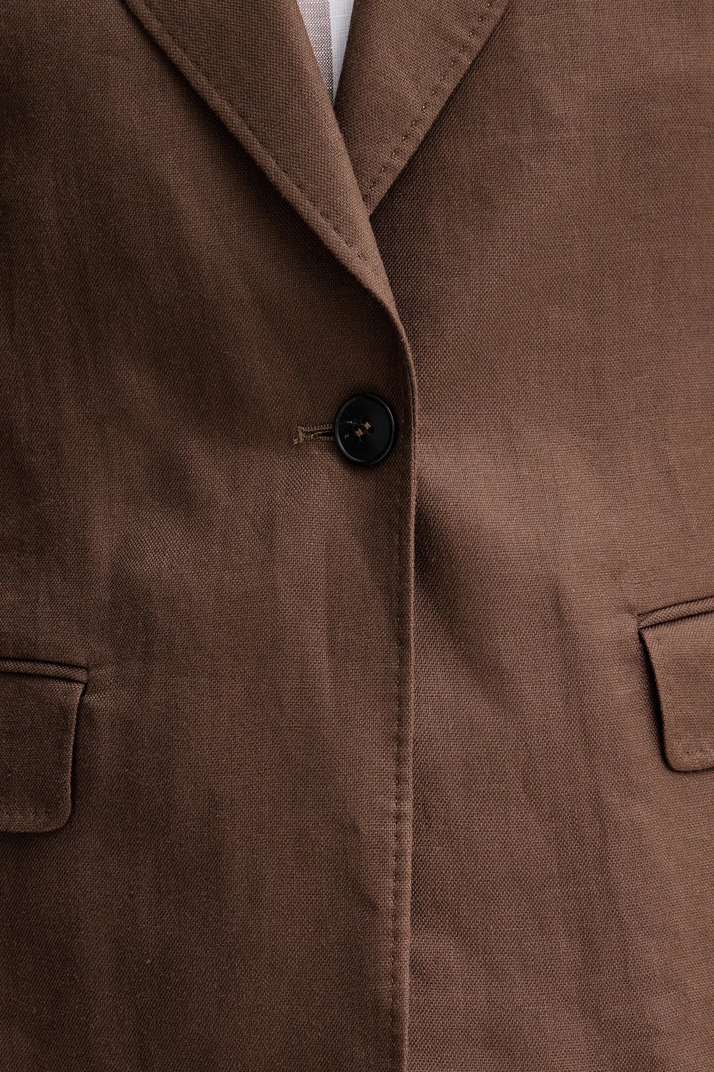 НАЛУТ льняная куртка - фото 5