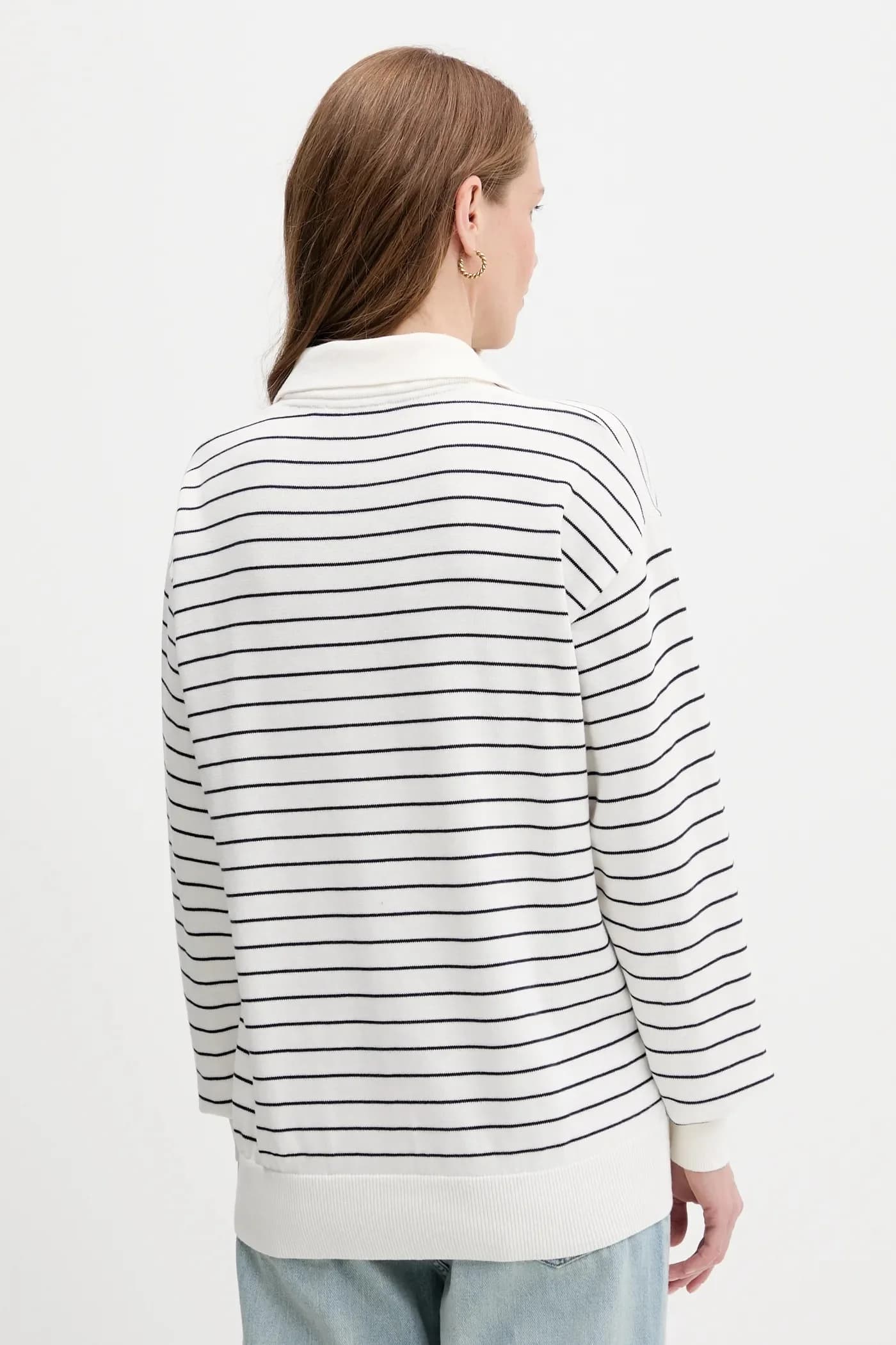 Хлопковый свитер - фото 3