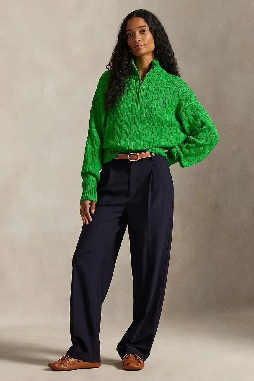 Хлопковый свитер - фото 3