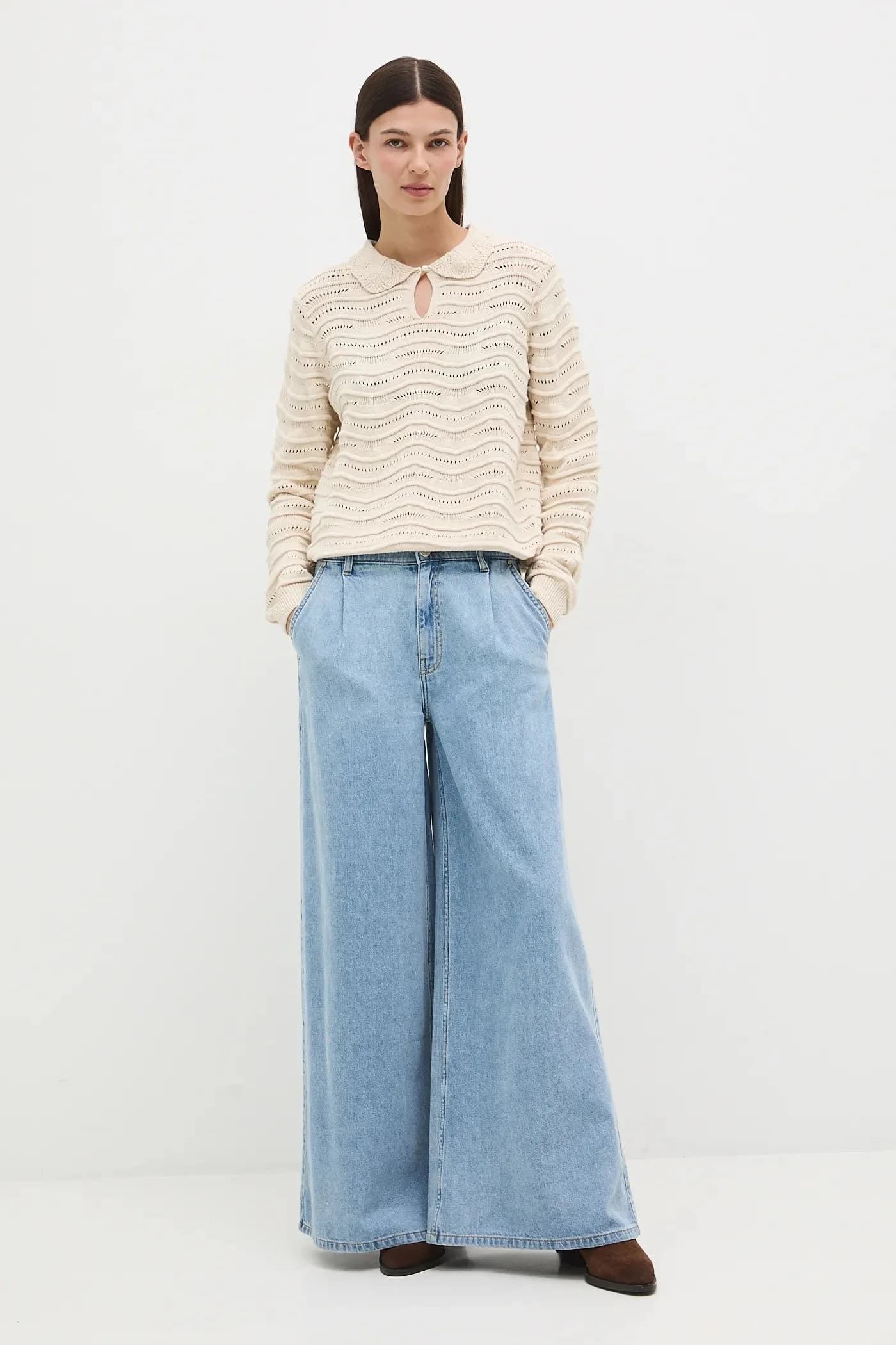 Хлопковый свитер